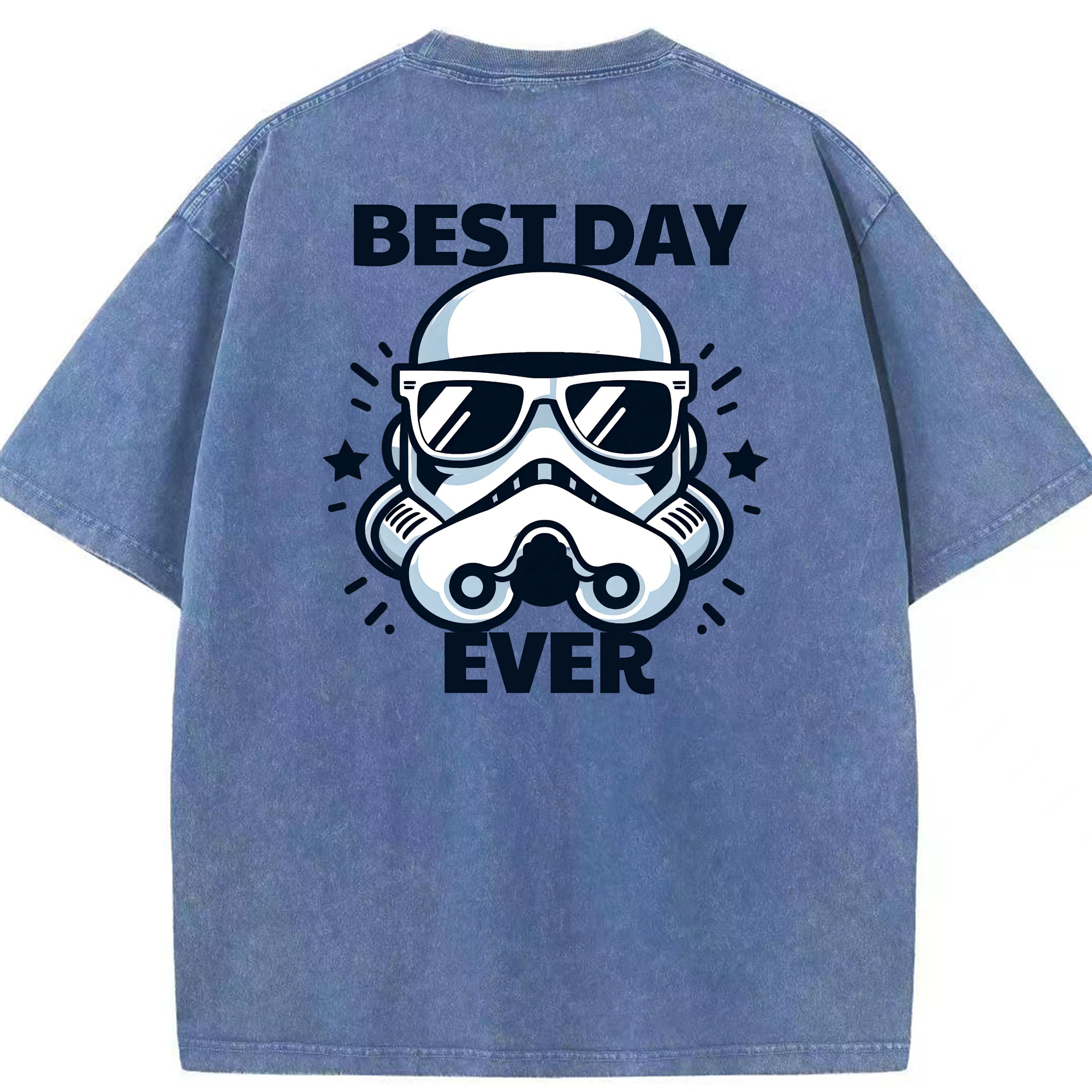 （画像用） スター・ウォーズ Star Wars 綿100% ヴィンテージ風 半袖Tシャツ（背面プリント）