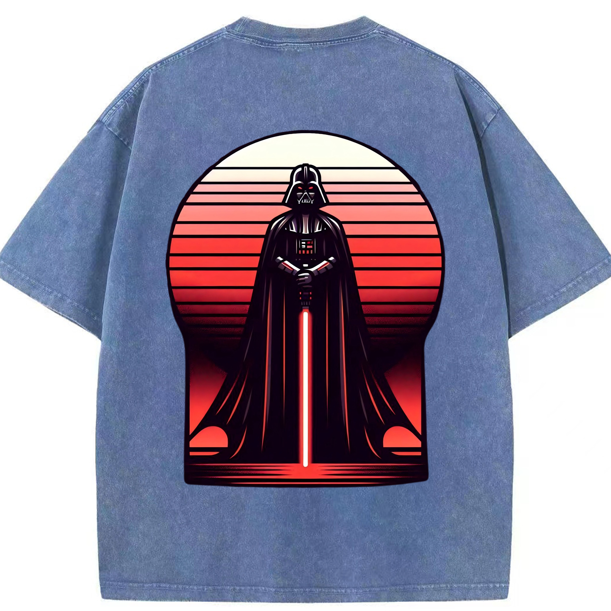 （画像用） スター・ウォーズ Star Wars 綿100% ヴィンテージ風 半袖Tシャツ（背面プリント）