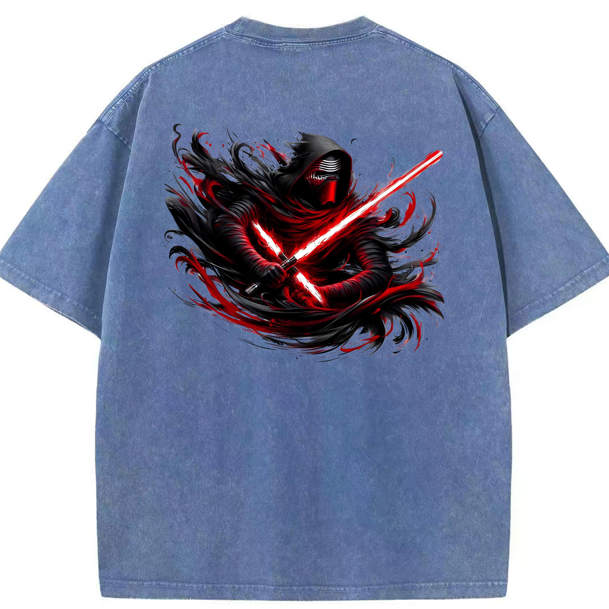 （画像用） スター・ウォーズ Star Wars 綿100% ヴィンテージ風 半袖Tシャツ（背面プリント）