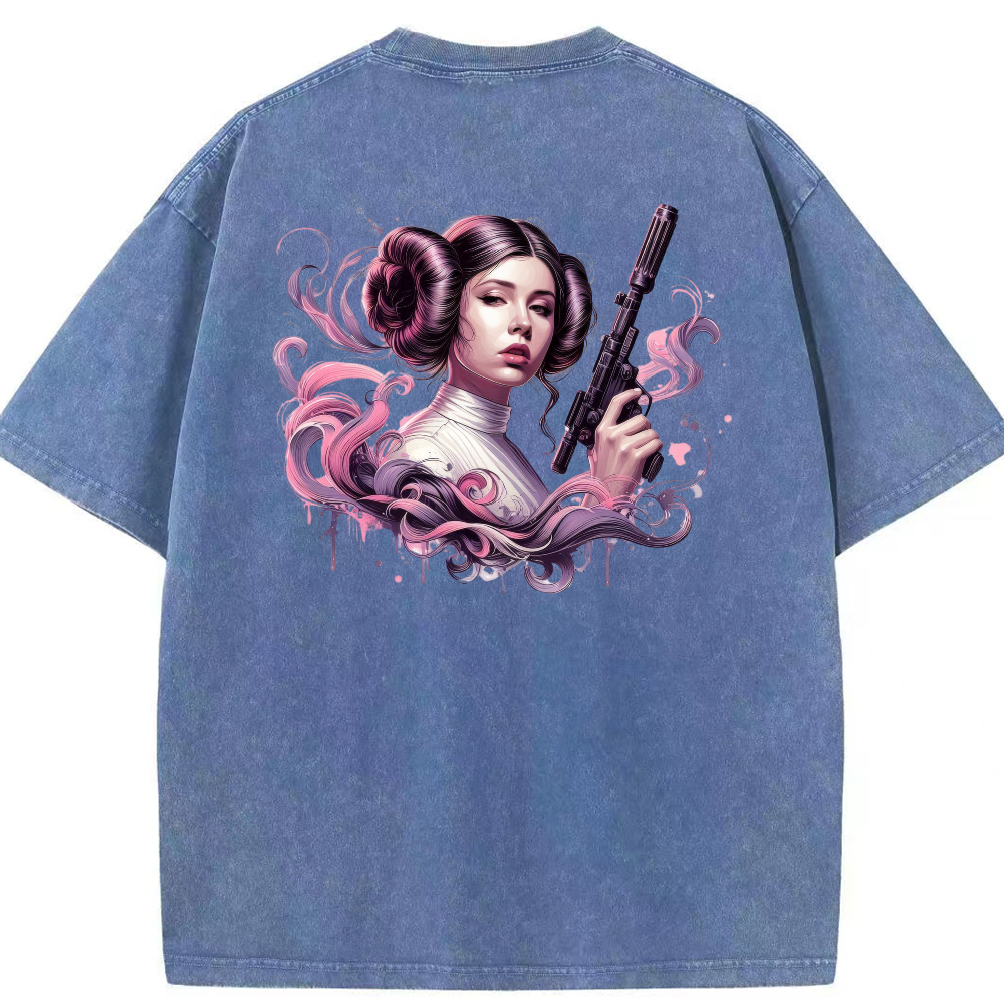 （画像用） スター・ウォーズ Star Wars 綿100% ヴィンテージ風 半袖Tシャツ（背面プリント）