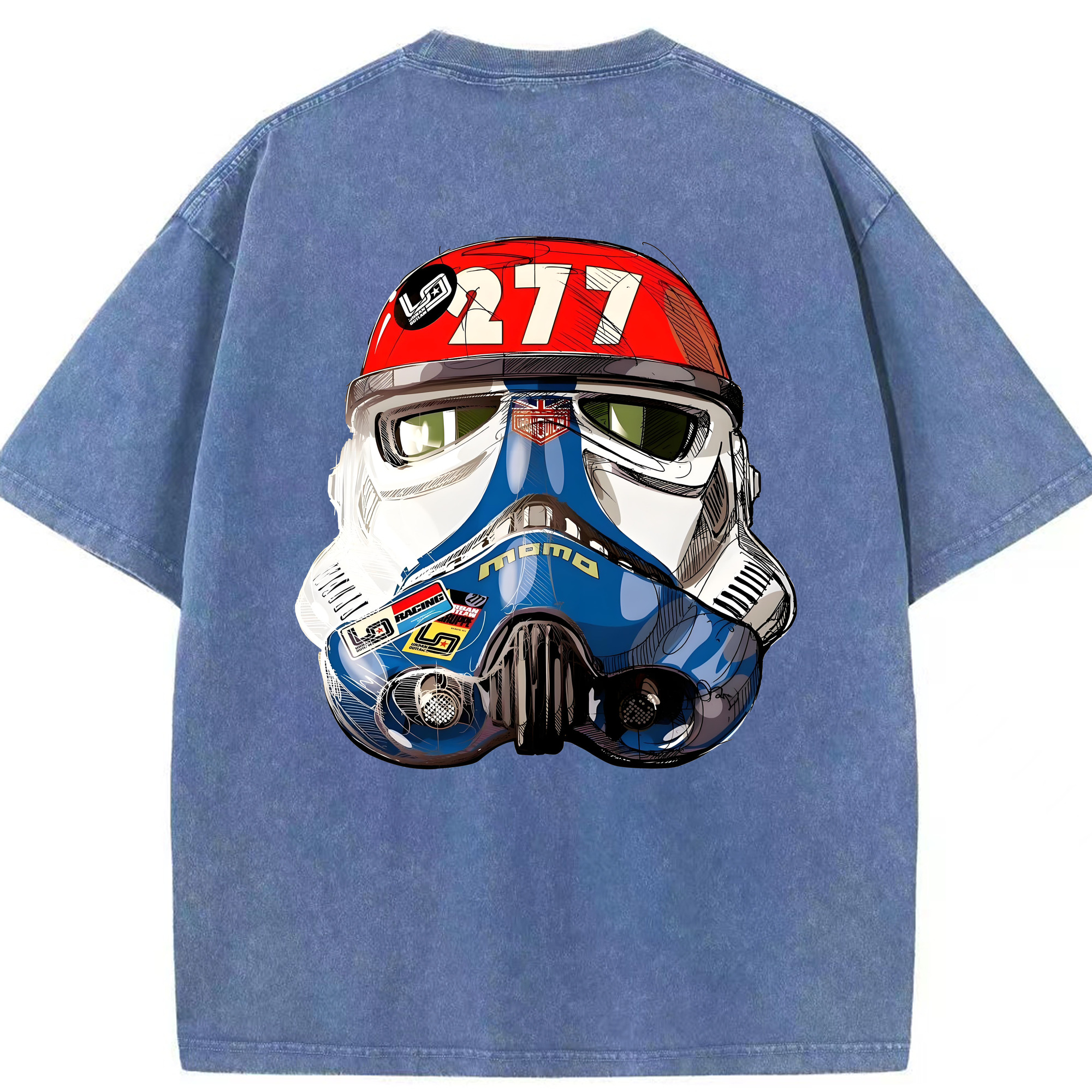 （画像用） スター・ウォーズ Star Wars 綿100% ヴィンテージ風 半袖Tシャツ（背面プリント）