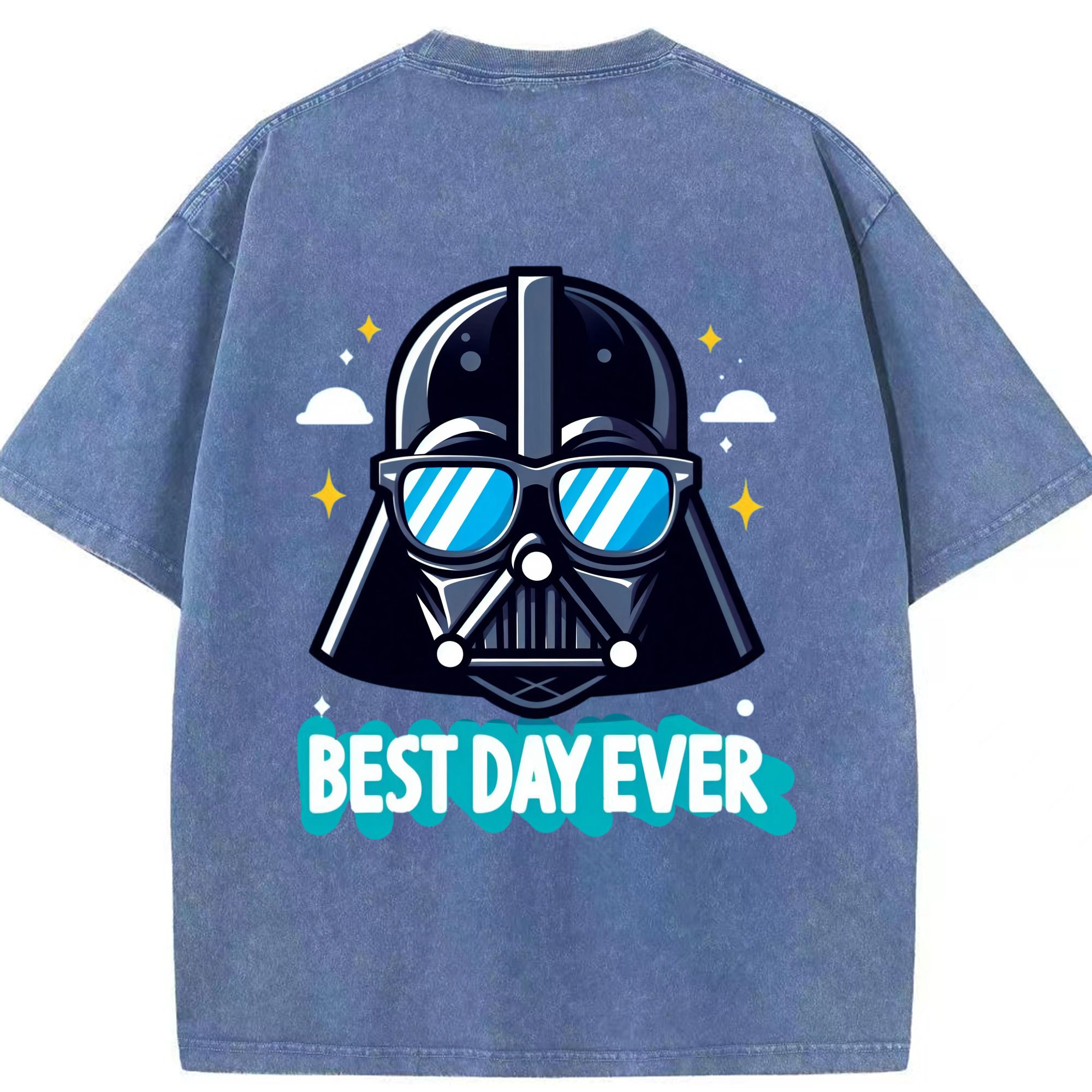 （画像用） スター・ウォーズ Star Wars 綿100% ヴィンテージ風 半袖Tシャツ（背面プリント）