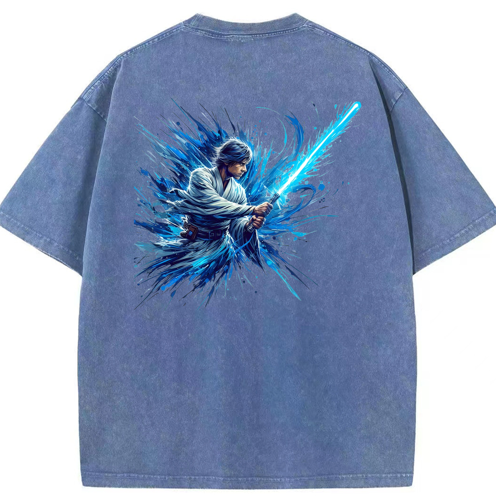 （画像用） スター・ウォーズ Star Wars 綿100% ヴィンテージ風 半袖Tシャツ（背面プリント）