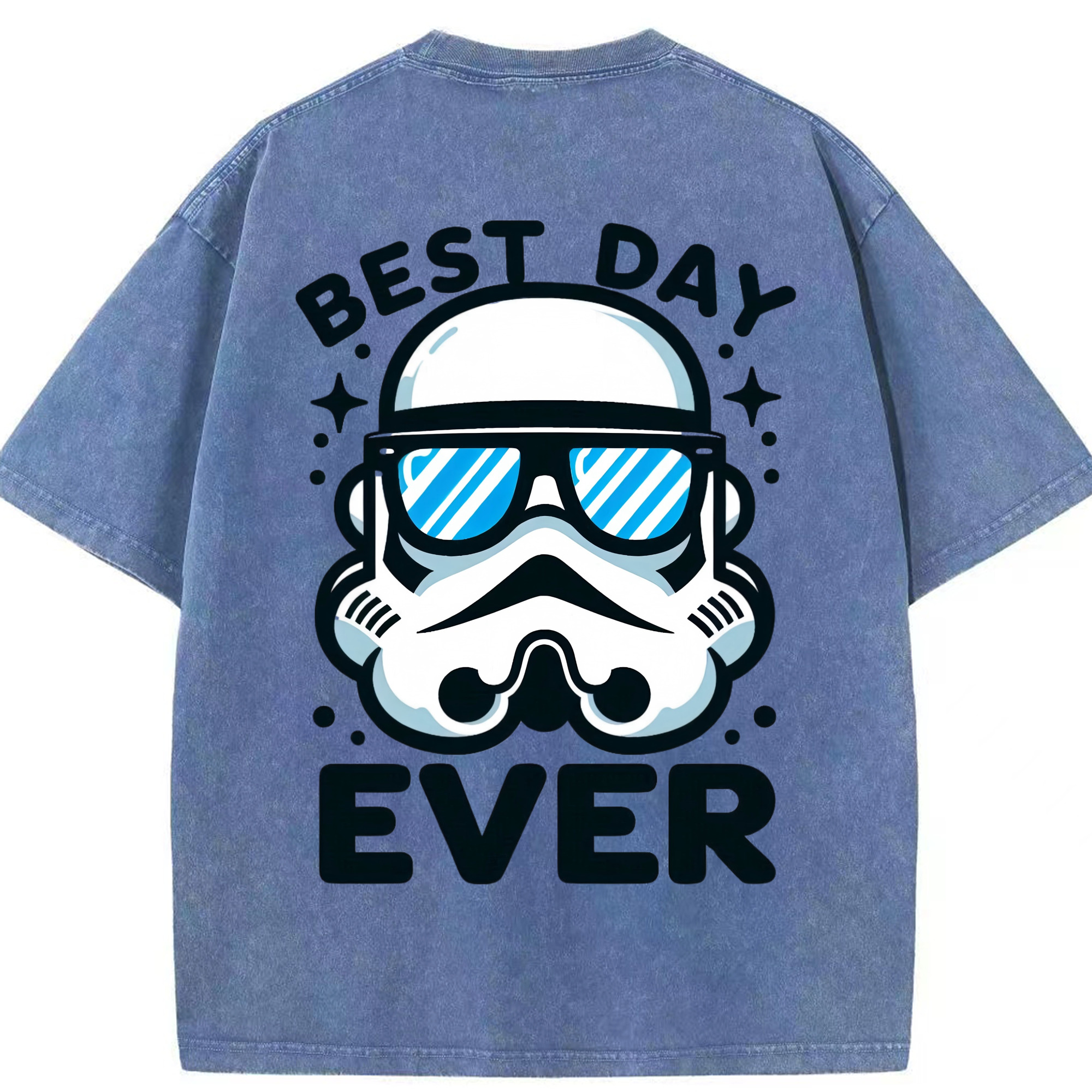 （画像用） スター・ウォーズ Star Wars 綿100% ヴィンテージ風 半袖Tシャツ（背面プリント）