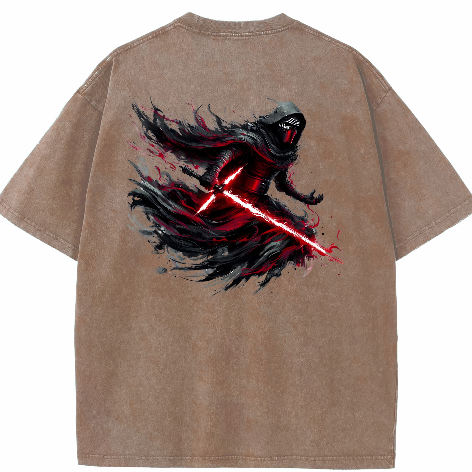 （画像用） スター・ウォーズ Star Wars 綿100% ヴィンテージ風 半袖Tシャツ（背面プリント）