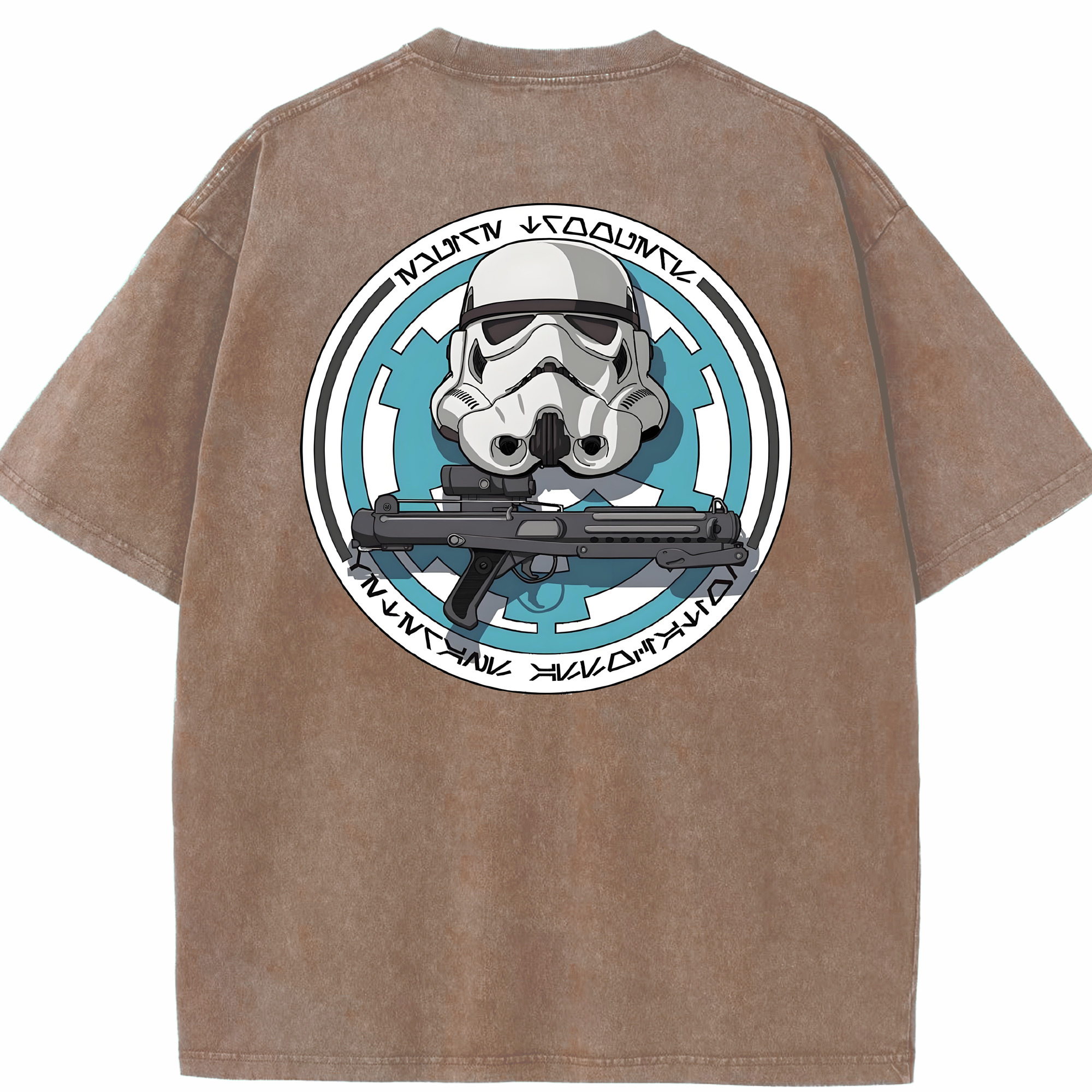 （画像用） スター・ウォーズ Star Wars 綿100% ヴィンテージ風 半袖Tシャツ（背面プリント）