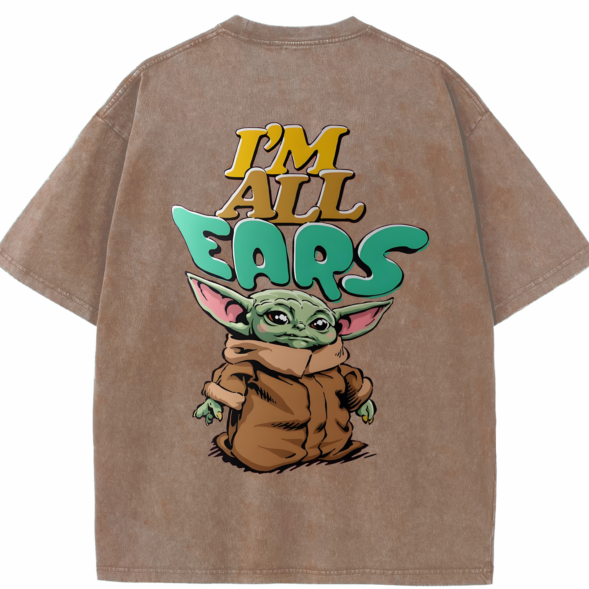 （画像用） スター・ウォーズ Star Wars 綿100% ヴィンテージ風 半袖Tシャツ（背面プリント）