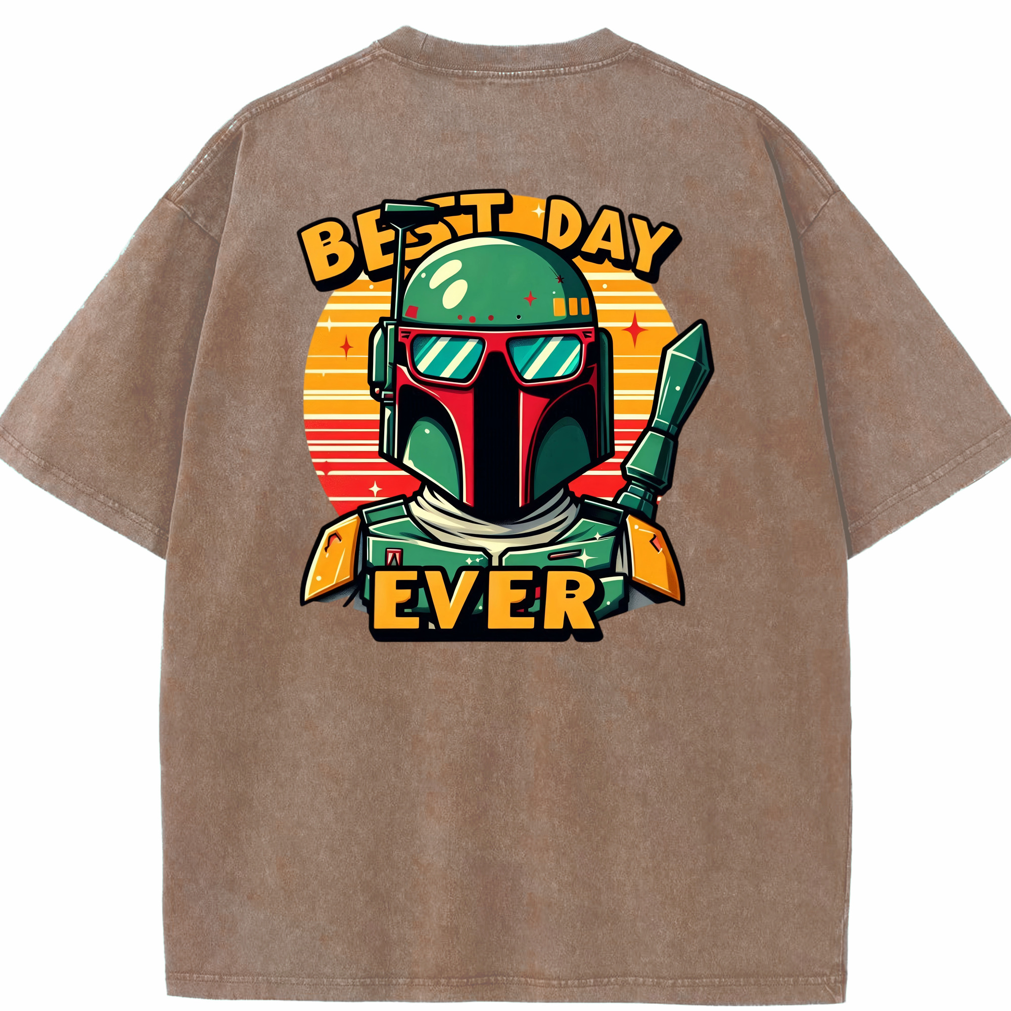 （画像用） スター・ウォーズ Star Wars 綿100% ヴィンテージ風 半袖Tシャツ（背面プリント）