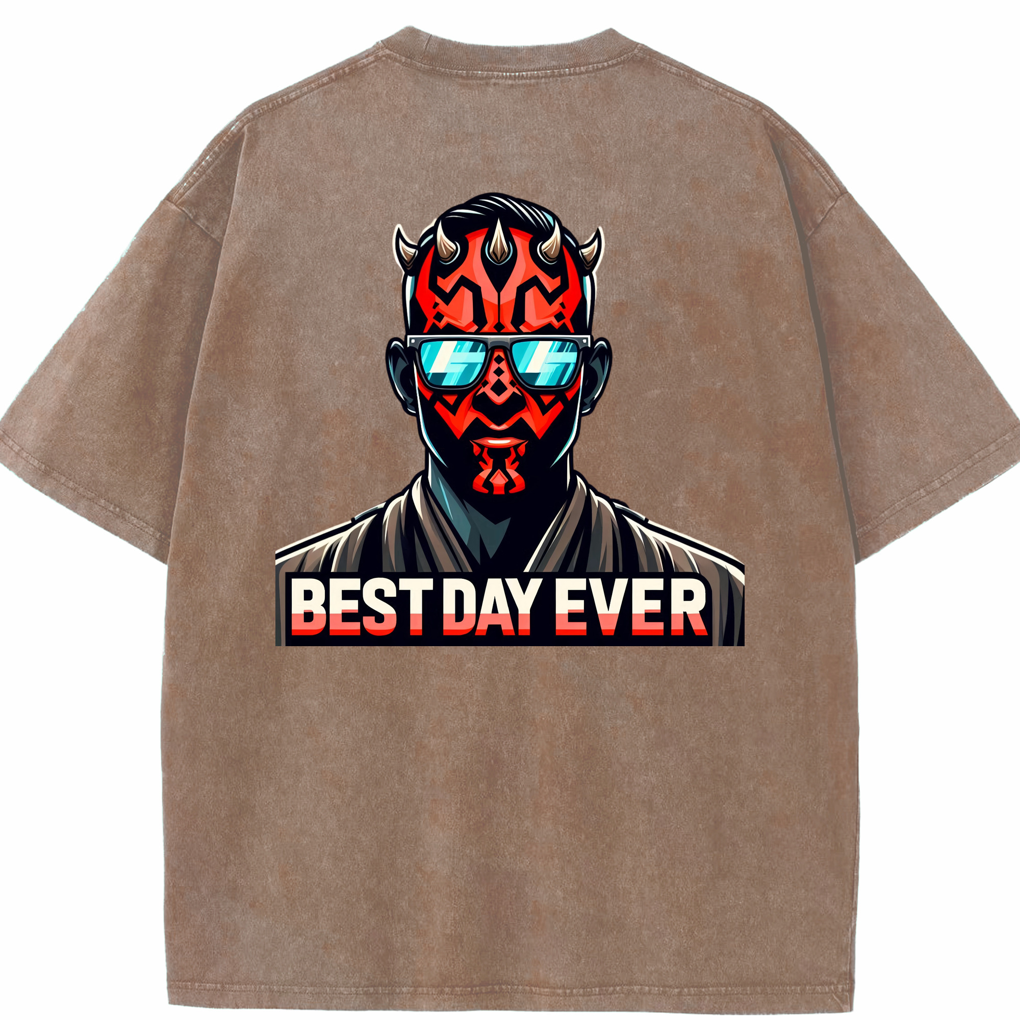 （画像用） スター・ウォーズ Star Wars 綿100% ヴィンテージ風 半袖Tシャツ（背面プリント）