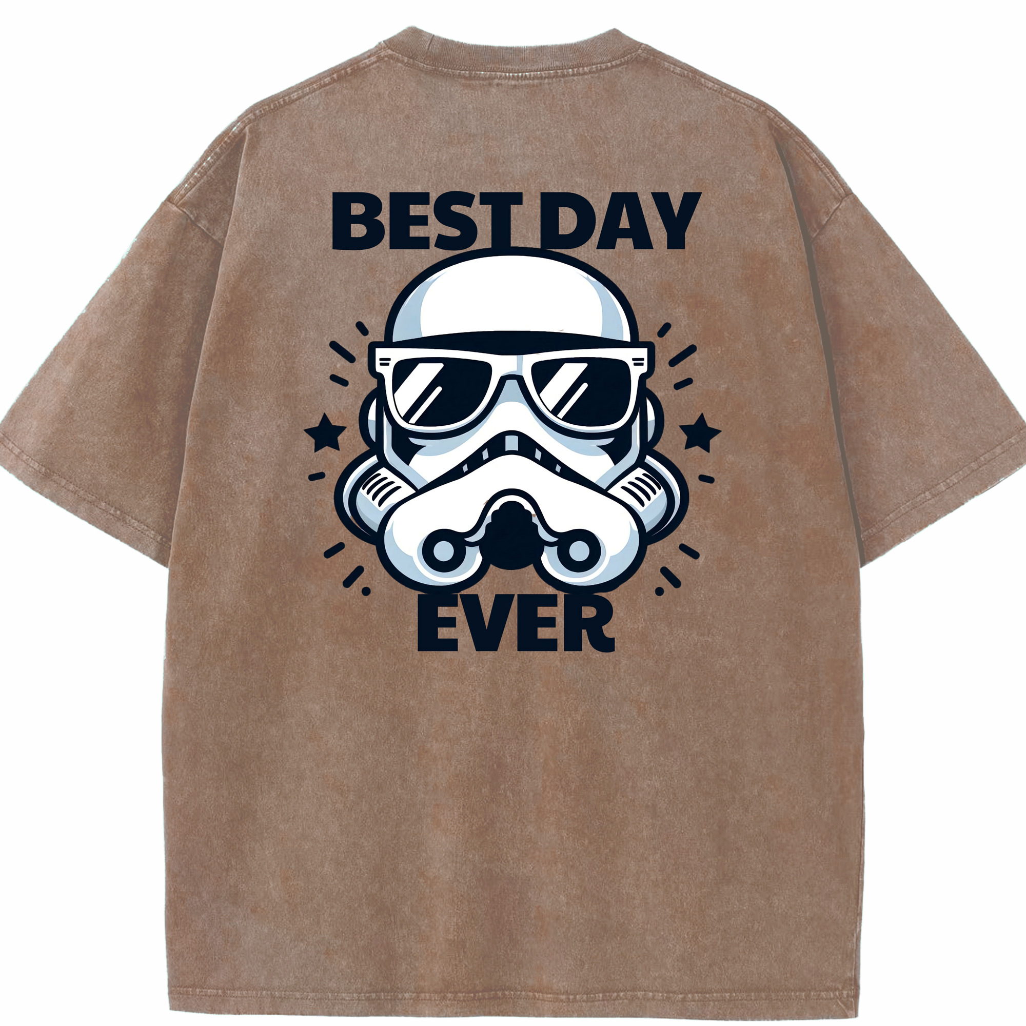 （画像用） スター・ウォーズ Star Wars 綿100% ヴィンテージ風 半袖Tシャツ（背面プリント）