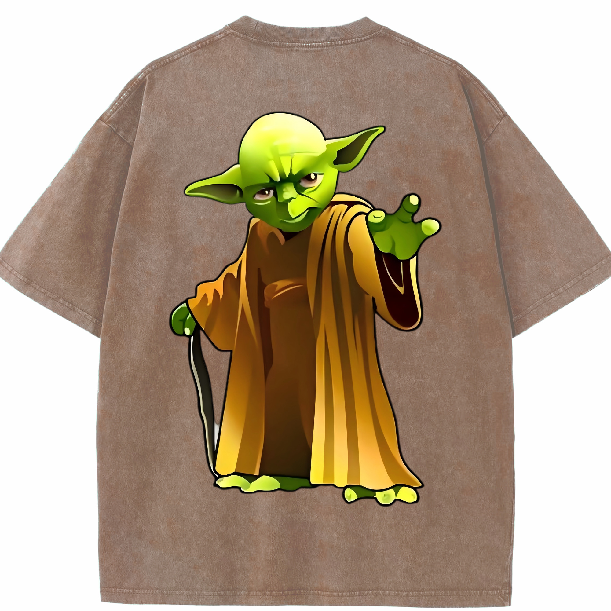 （画像用） スター・ウォーズ Star Wars 綿100% ヴィンテージ風 半袖Tシャツ（背面プリント）