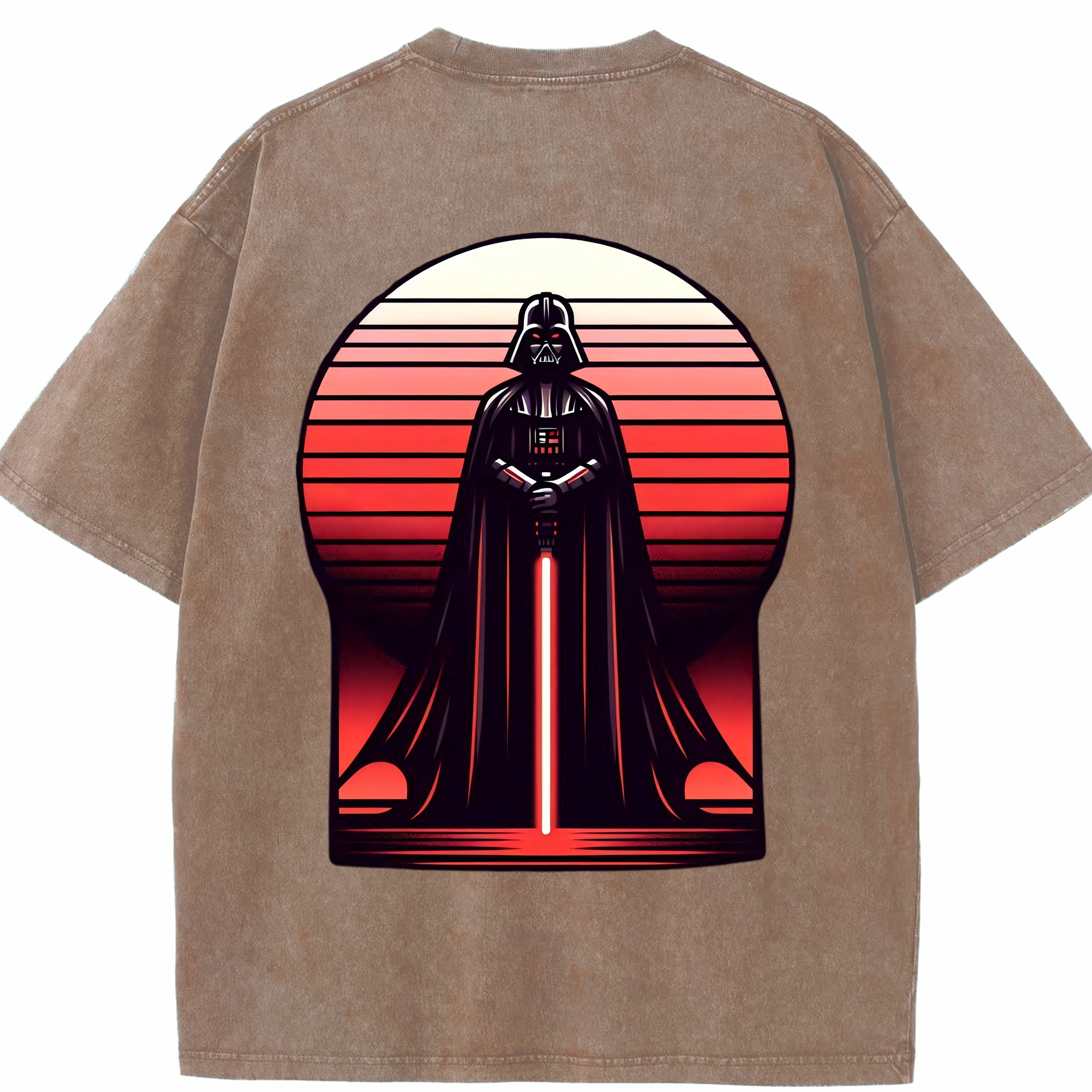 （画像用） スター・ウォーズ Star Wars 綿100% ヴィンテージ風 半袖Tシャツ（背面プリント）