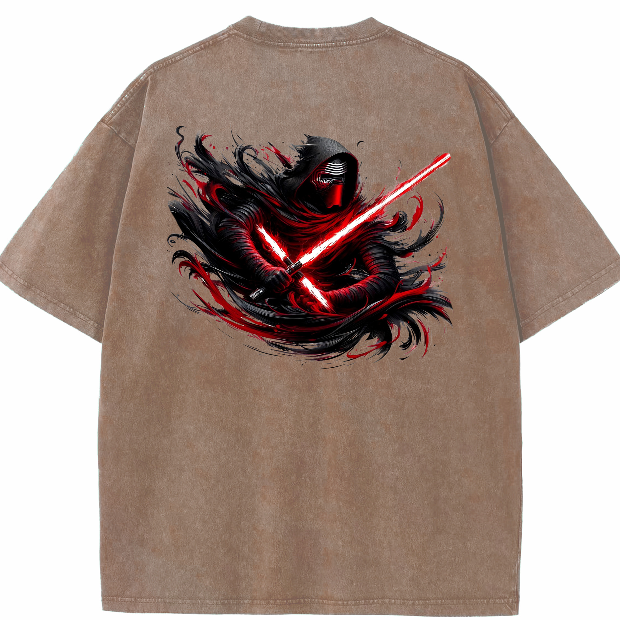 （画像用） スター・ウォーズ Star Wars 綿100% ヴィンテージ風 半袖Tシャツ（背面プリント）