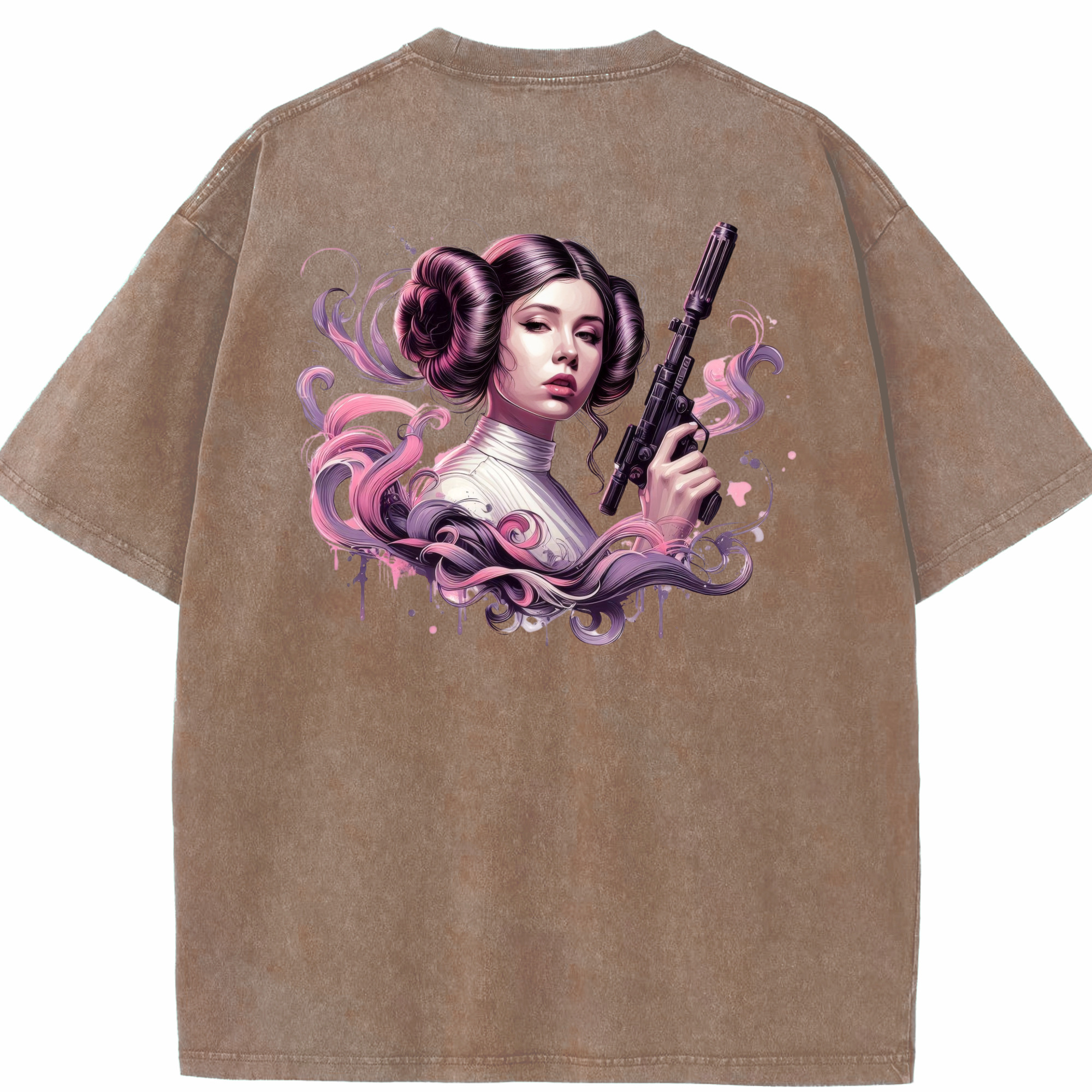 （画像用） スター・ウォーズ Star Wars 綿100% ヴィンテージ風 半袖Tシャツ（背面プリント）