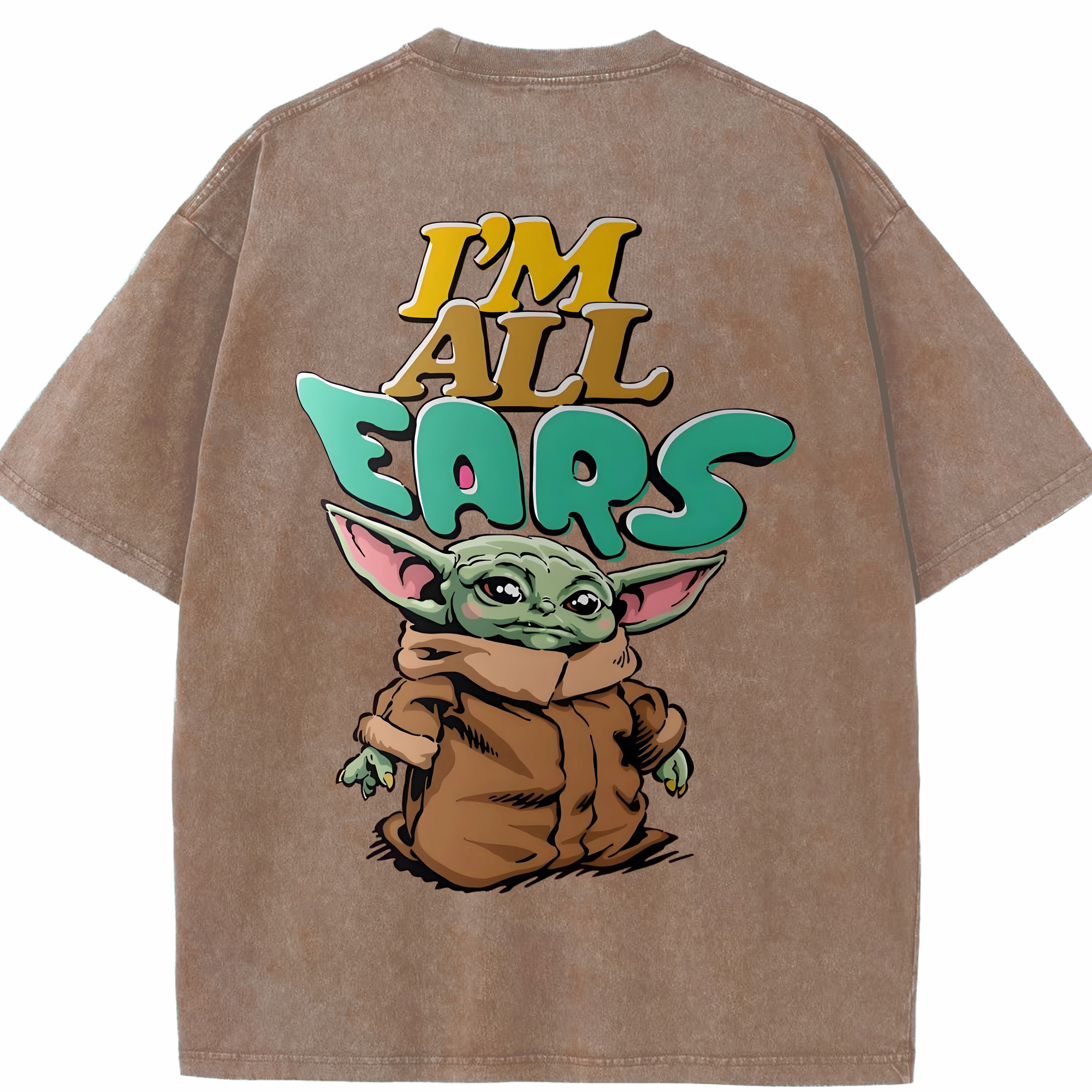 （画像用） スター・ウォーズ Star Wars 綿100% ヴィンテージ風 半袖Tシャツ（背面プリント）