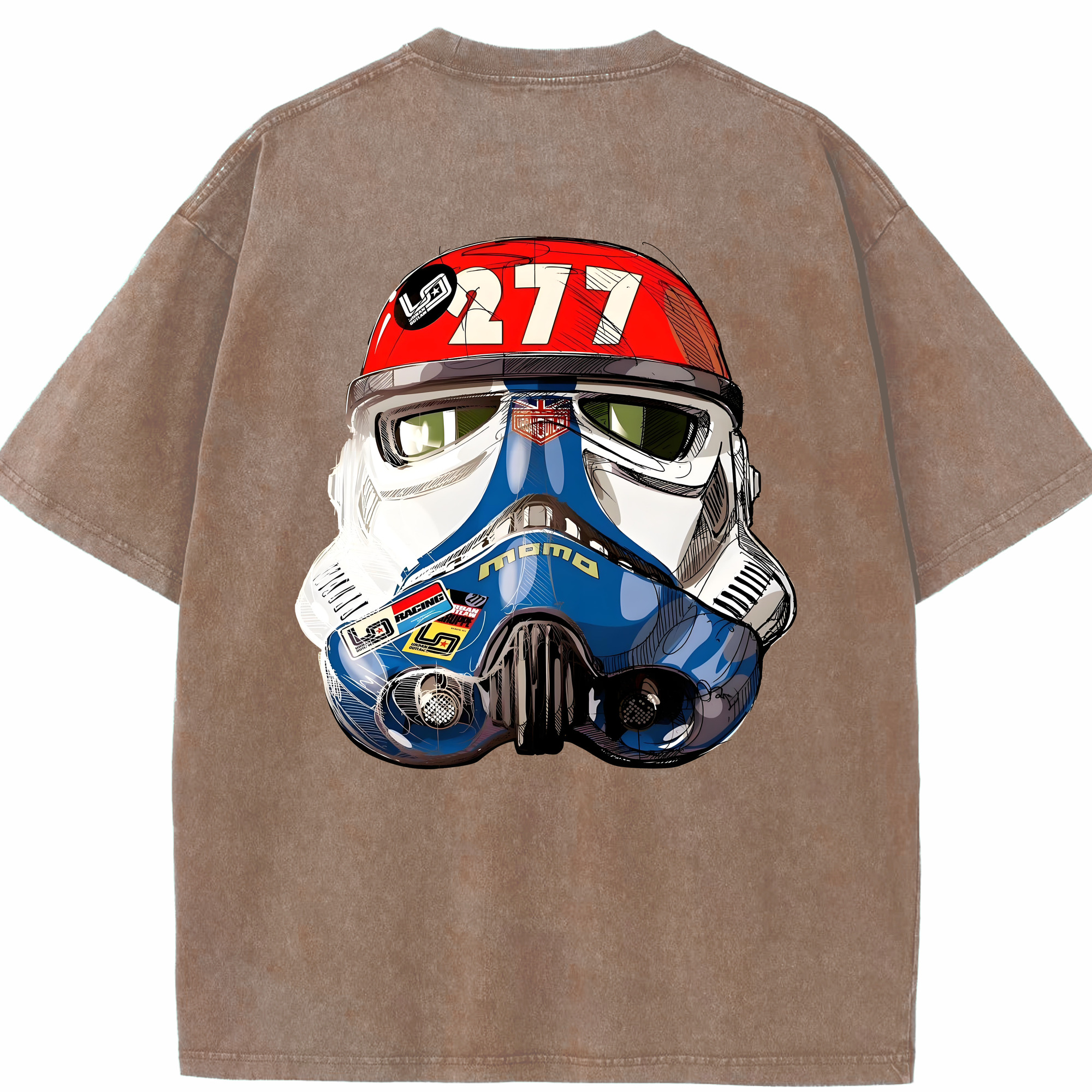 （画像用） スター・ウォーズ Star Wars 綿100% ヴィンテージ風 半袖Tシャツ（背面プリント）