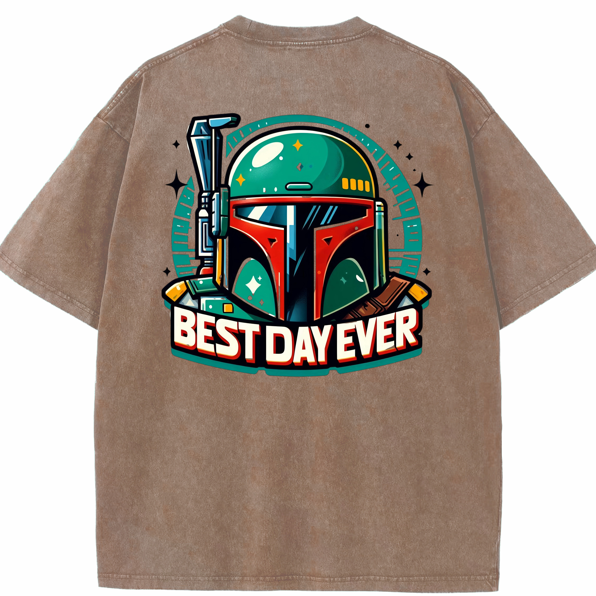（画像用） スター・ウォーズ Star Wars 綿100% ヴィンテージ風 半袖Tシャツ（背面プリント）