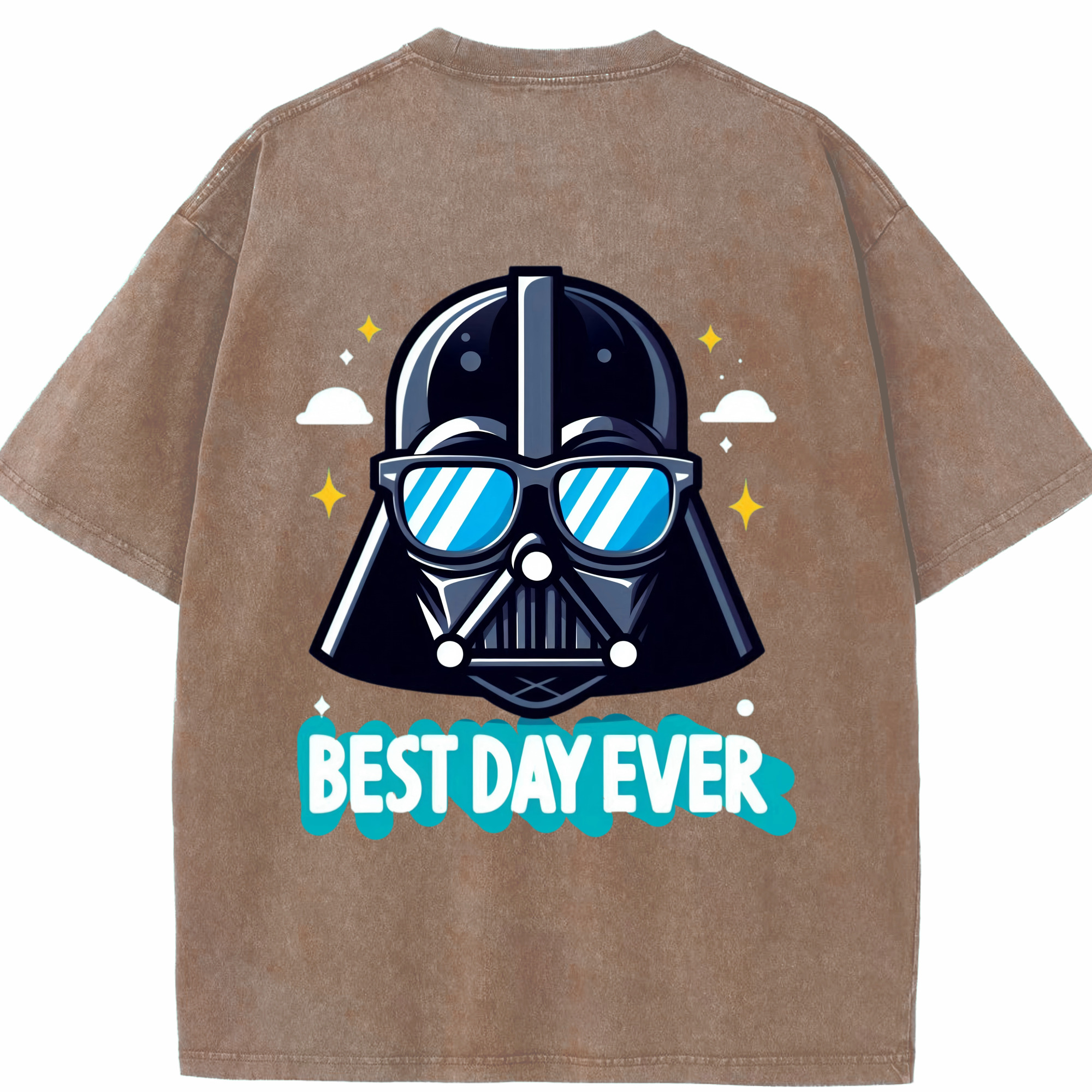 （画像用） スター・ウォーズ Star Wars 綿100% ヴィンテージ風 半袖Tシャツ（背面プリント）