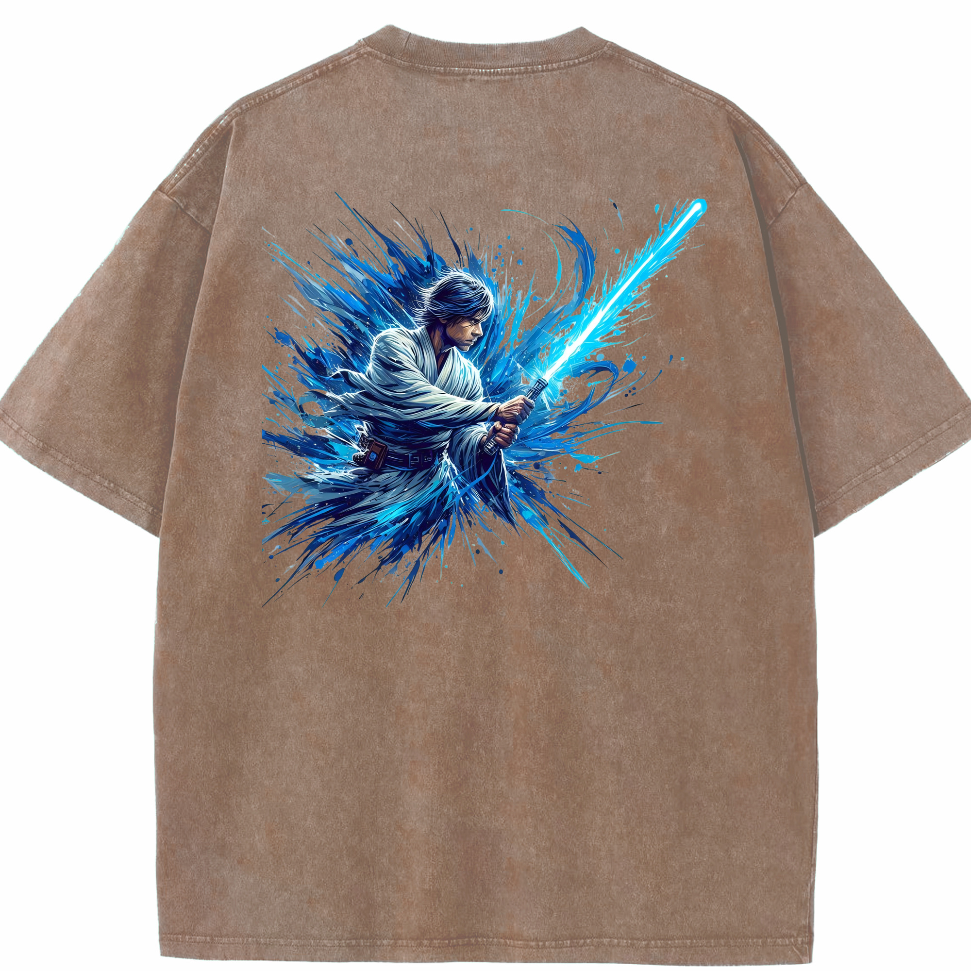 （画像用） スター・ウォーズ Star Wars 綿100% ヴィンテージ風 半袖Tシャツ（背面プリント）