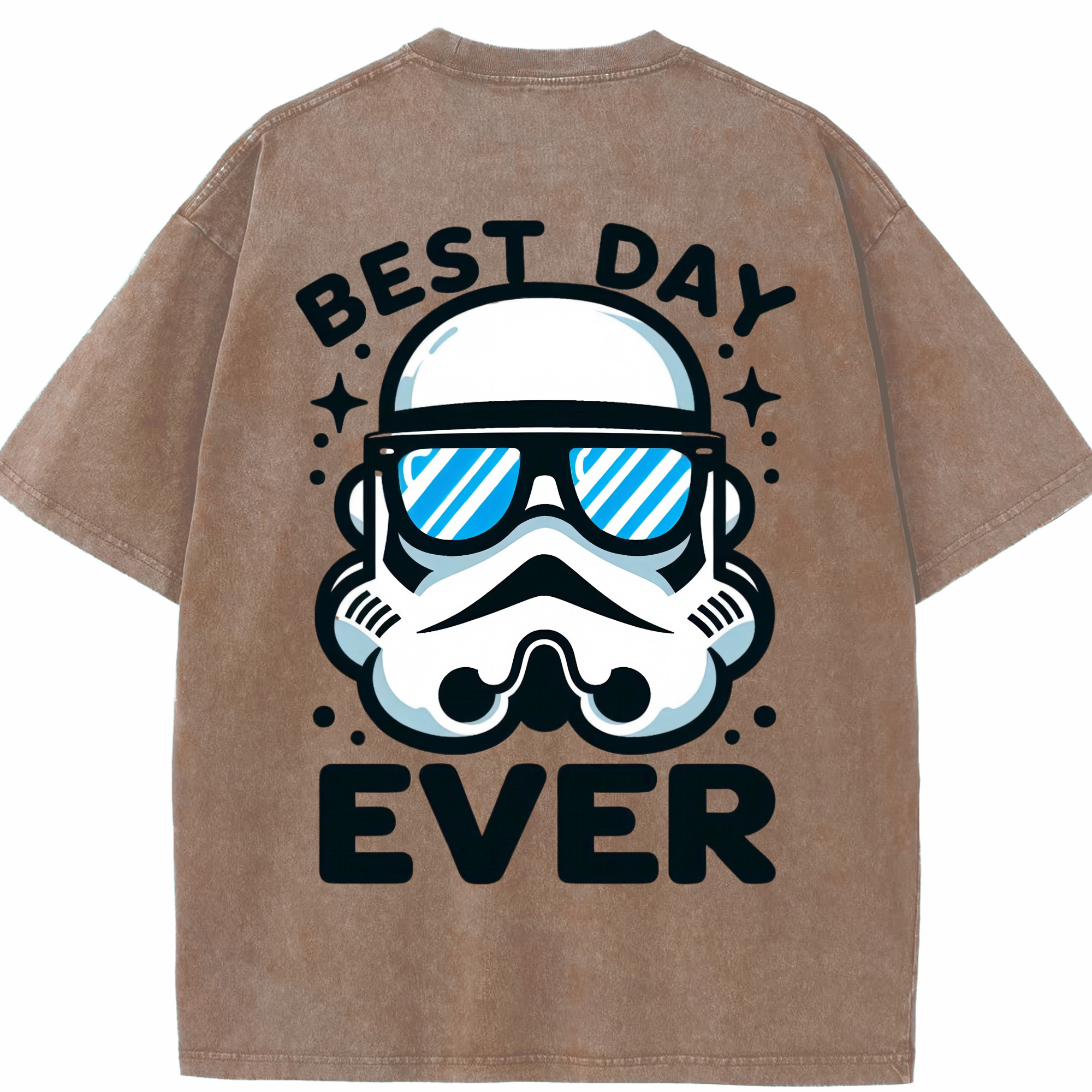 （画像用） スター・ウォーズ Star Wars 綿100% ヴィンテージ風 半袖Tシャツ（背面プリント）