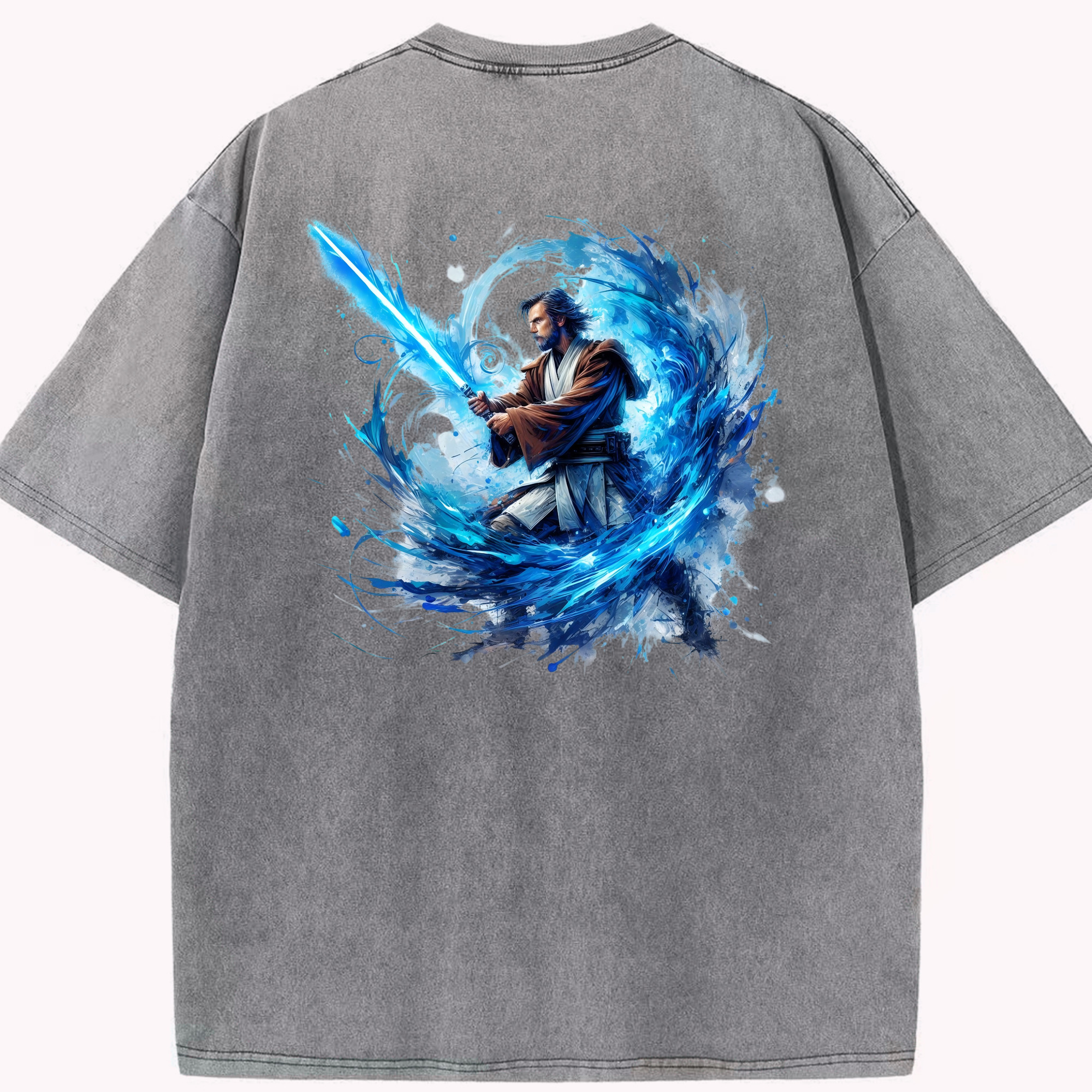 （画像用） スター・ウォーズ Star Wars 綿100% ヴィンテージ風 半袖Tシャツ（背面プリント）