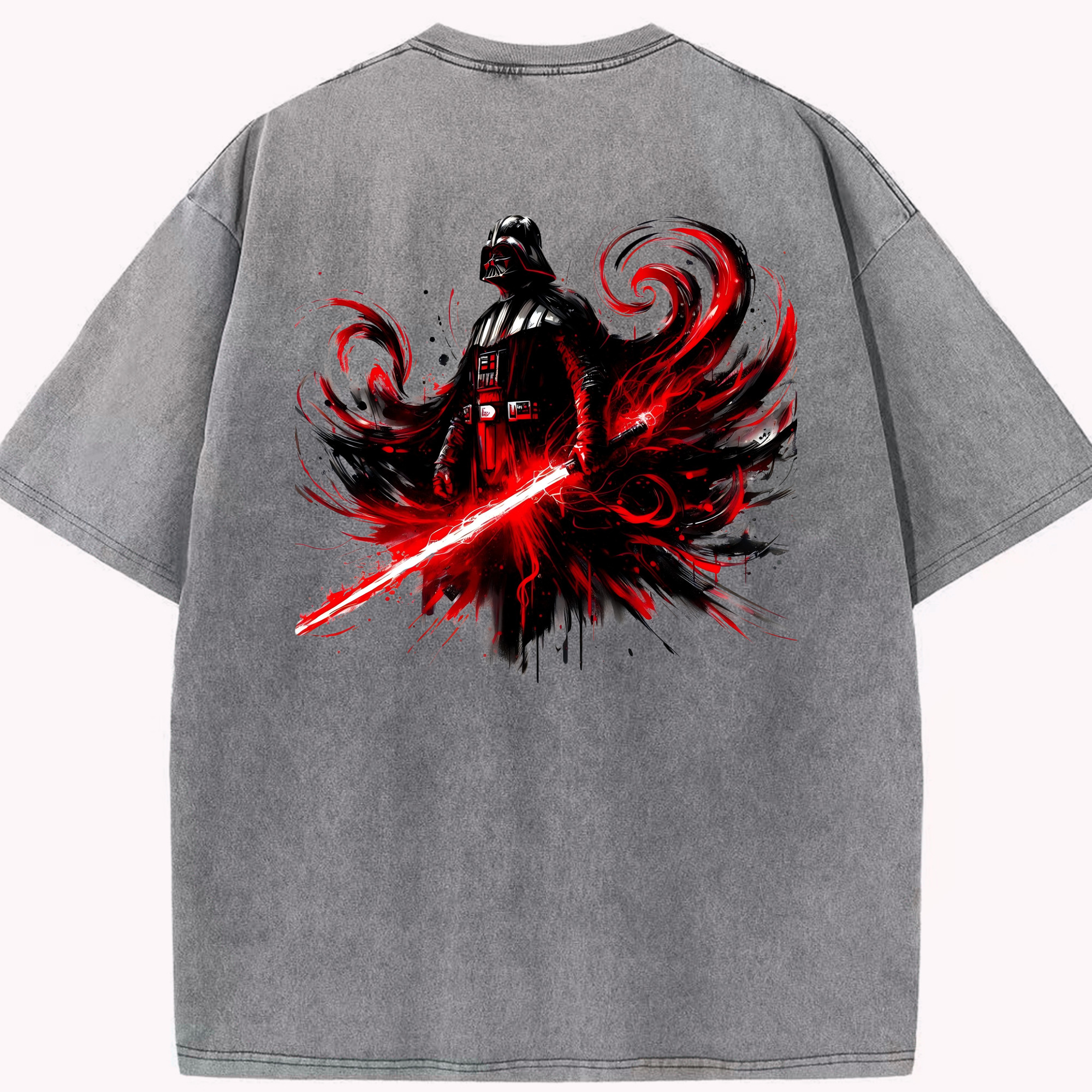 （画像用） スター・ウォーズ Star Wars 綿100% ヴィンテージ風 半袖Tシャツ（背面プリント）