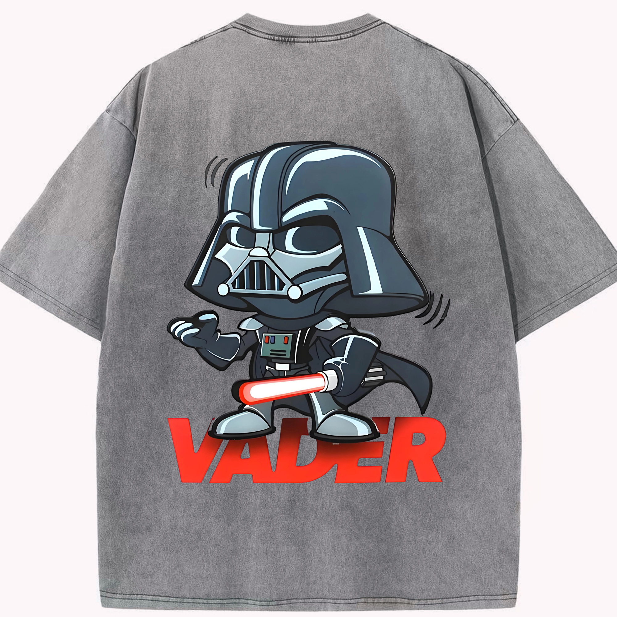 （画像用） スター・ウォーズ Star Wars 綿100% ヴィンテージ風 半袖Tシャツ（背面プリント）