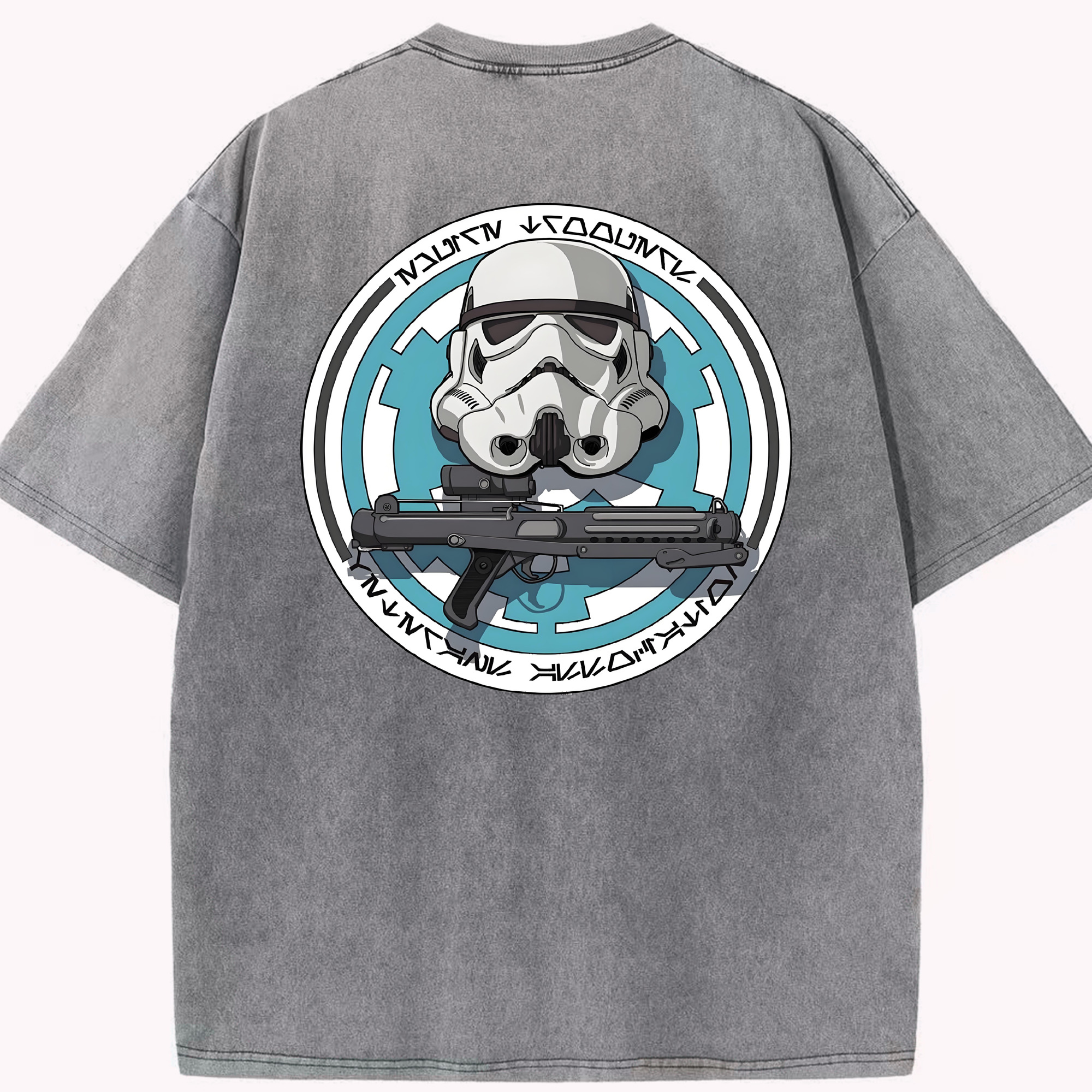 （画像用） スター・ウォーズ Star Wars 綿100% ヴィンテージ風 半袖Tシャツ（背面プリント）