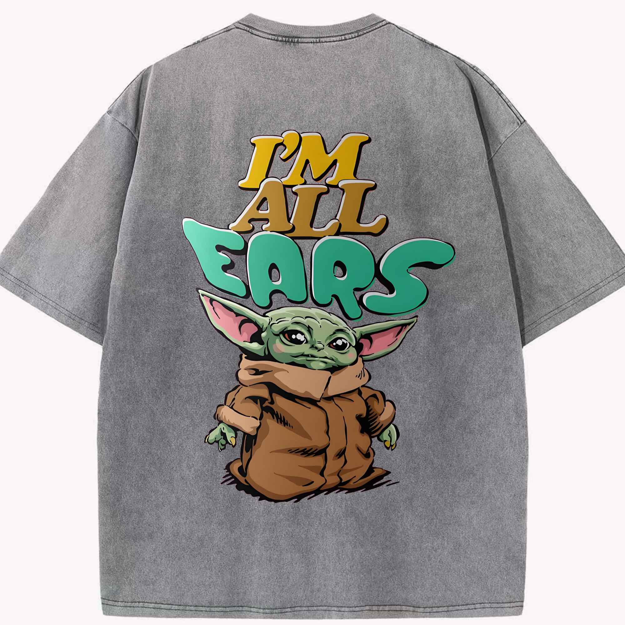 （画像用） スター・ウォーズ Star Wars 綿100% ヴィンテージ風 半袖Tシャツ（背面プリント）