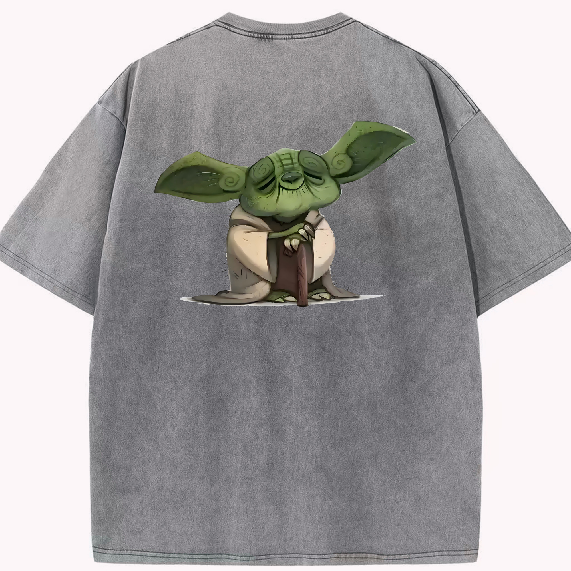 （画像用） スター・ウォーズ Star Wars 綿100% ヴィンテージ風 半袖Tシャツ（背面プリント）
