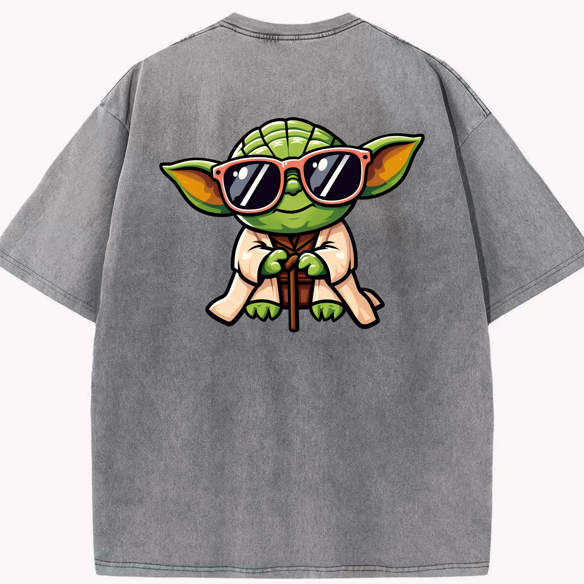 （画像用） スター・ウォーズ Star Wars 綿100% ヴィンテージ風 半袖Tシャツ（背面プリント）