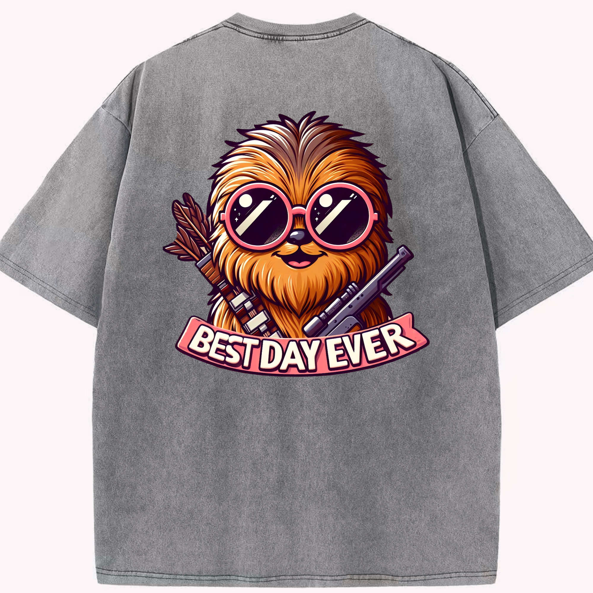 （画像用） スター・ウォーズ Star Wars 綿100% ヴィンテージ風 半袖Tシャツ（背面プリント）