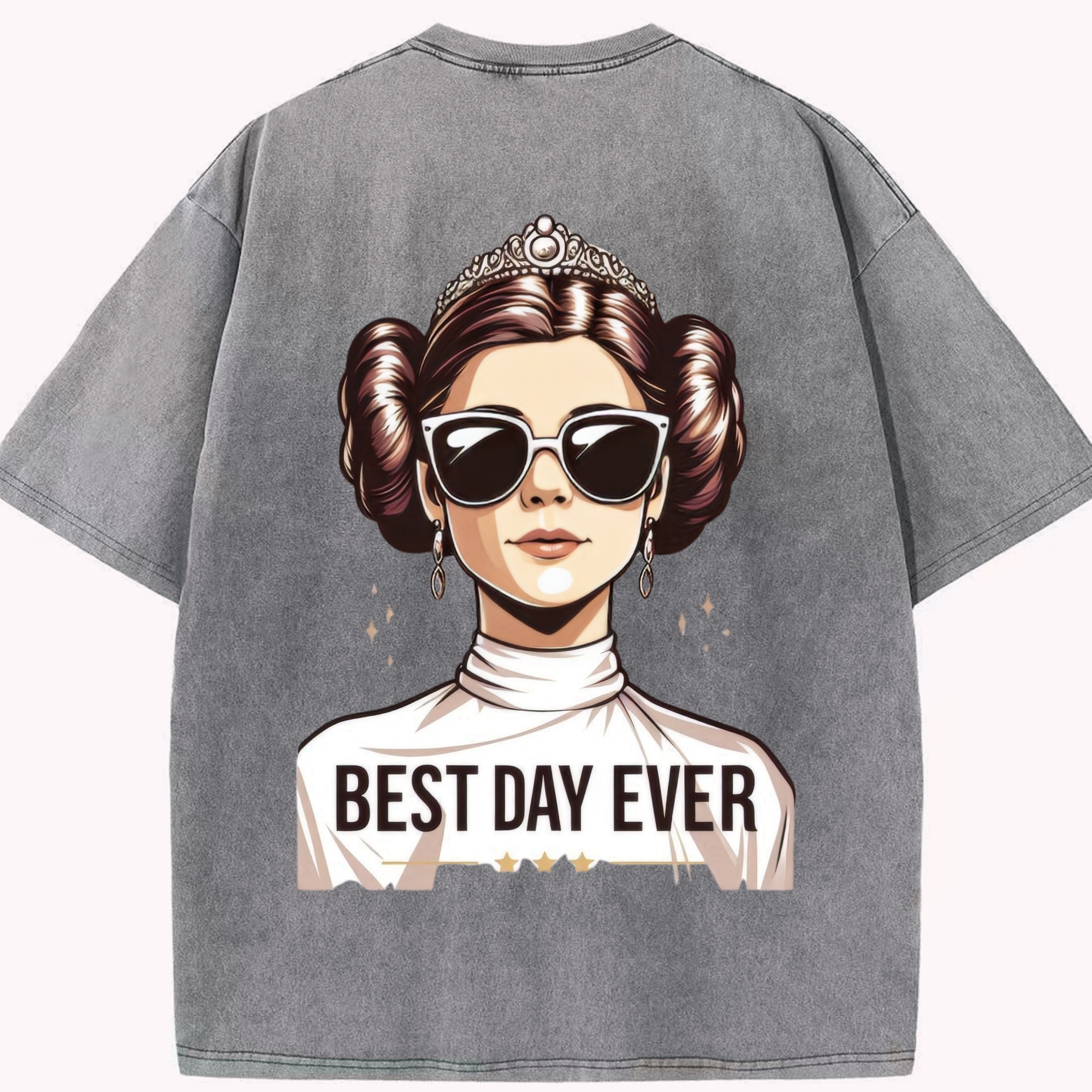 （画像用） スター・ウォーズ Star Wars 綿100% ヴィンテージ風 半袖Tシャツ（背面プリント）
