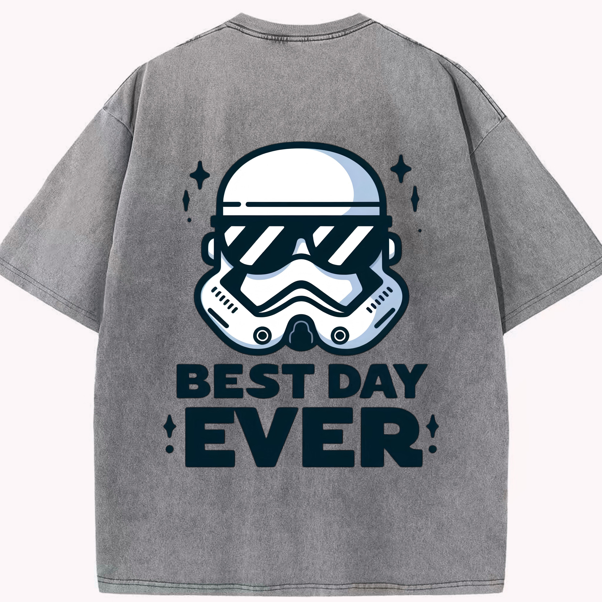（画像用） スター・ウォーズ Star Wars 綿100% ヴィンテージ風 半袖Tシャツ（背面プリント）