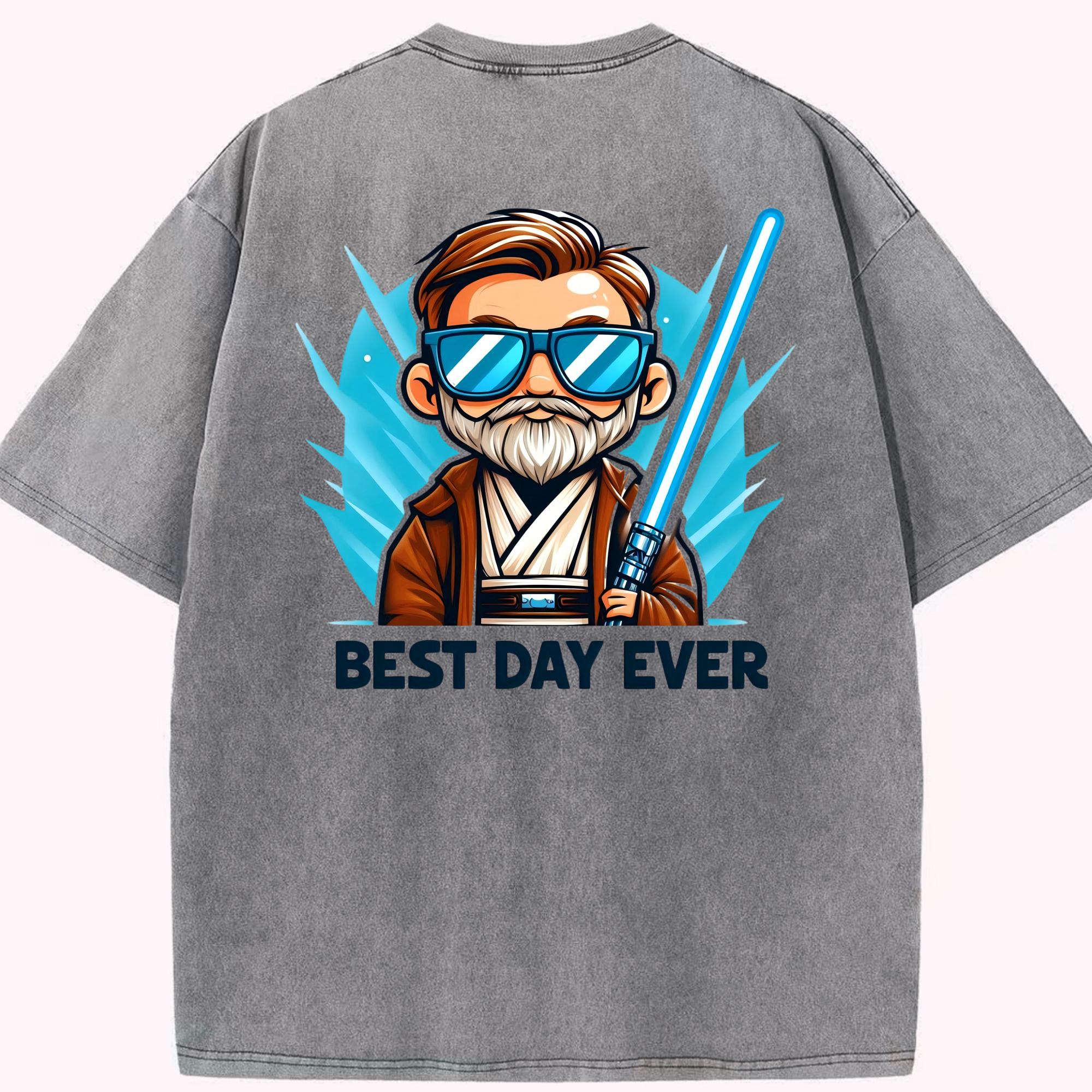 （画像用） スター・ウォーズ Star Wars 綿100% ヴィンテージ風 半袖Tシャツ（背面プリント）