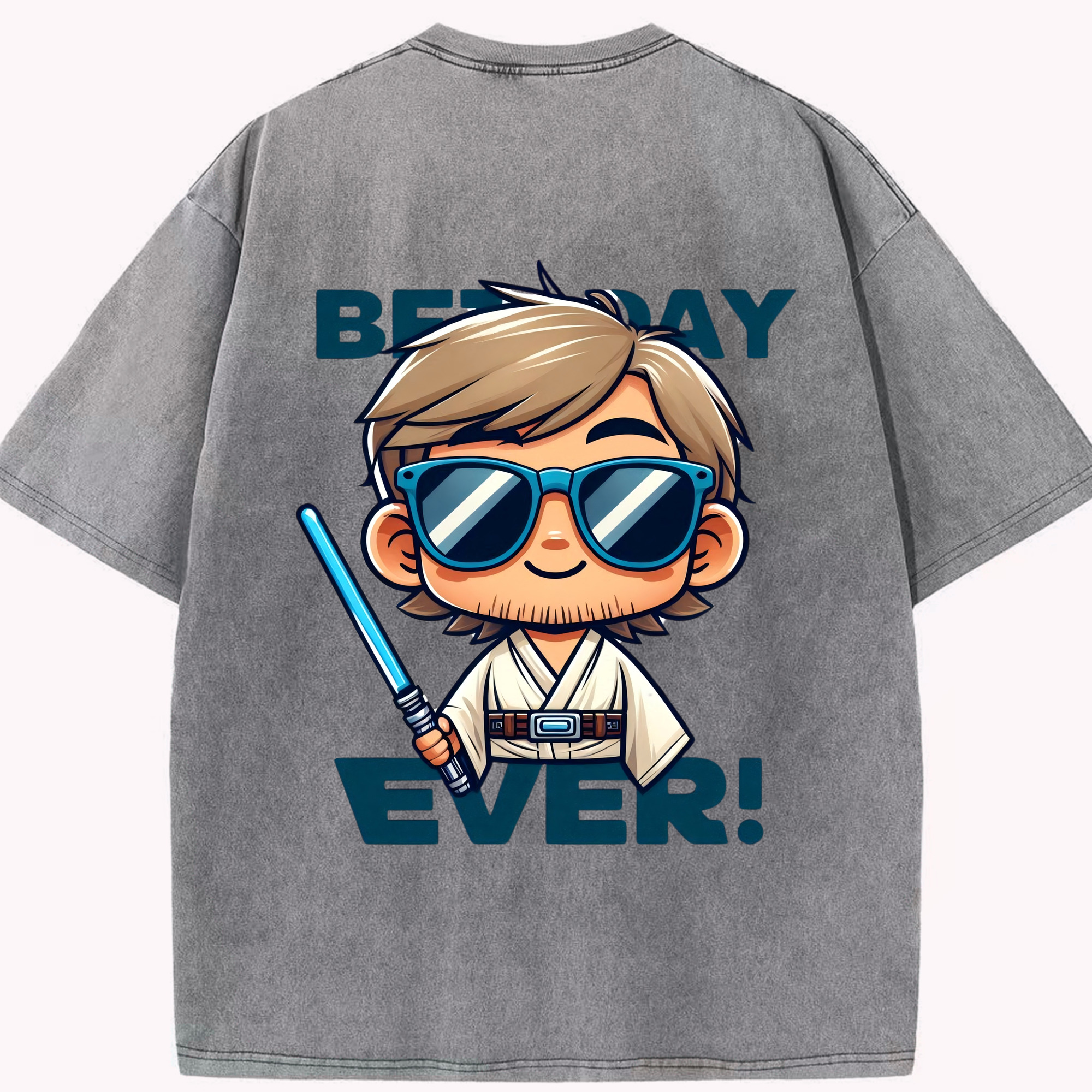（画像用） スター・ウォーズ Star Wars 綿100% ヴィンテージ風 半袖Tシャツ（背面プリント）