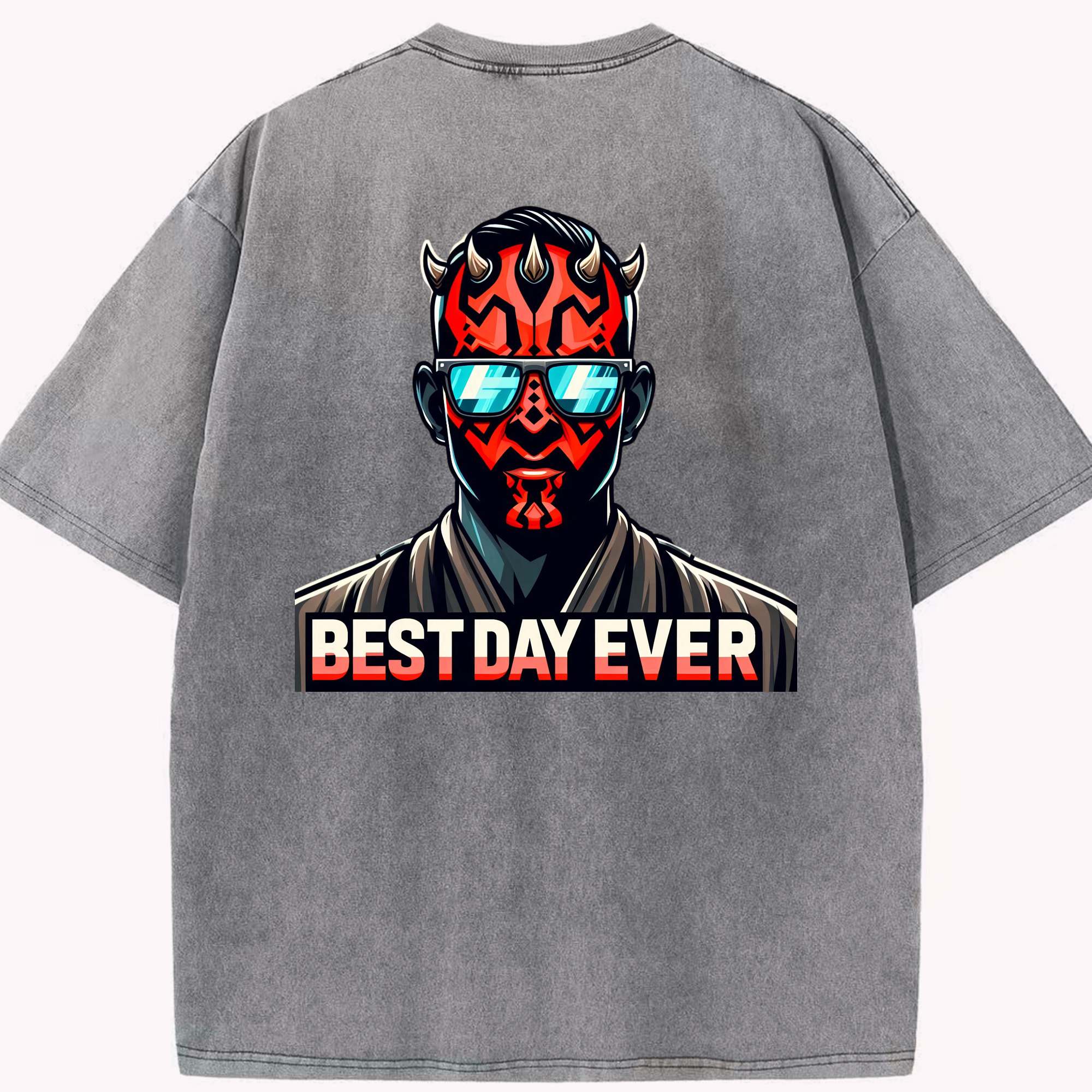 （画像用） スター・ウォーズ Star Wars 綿100% ヴィンテージ風 半袖Tシャツ（背面プリント）