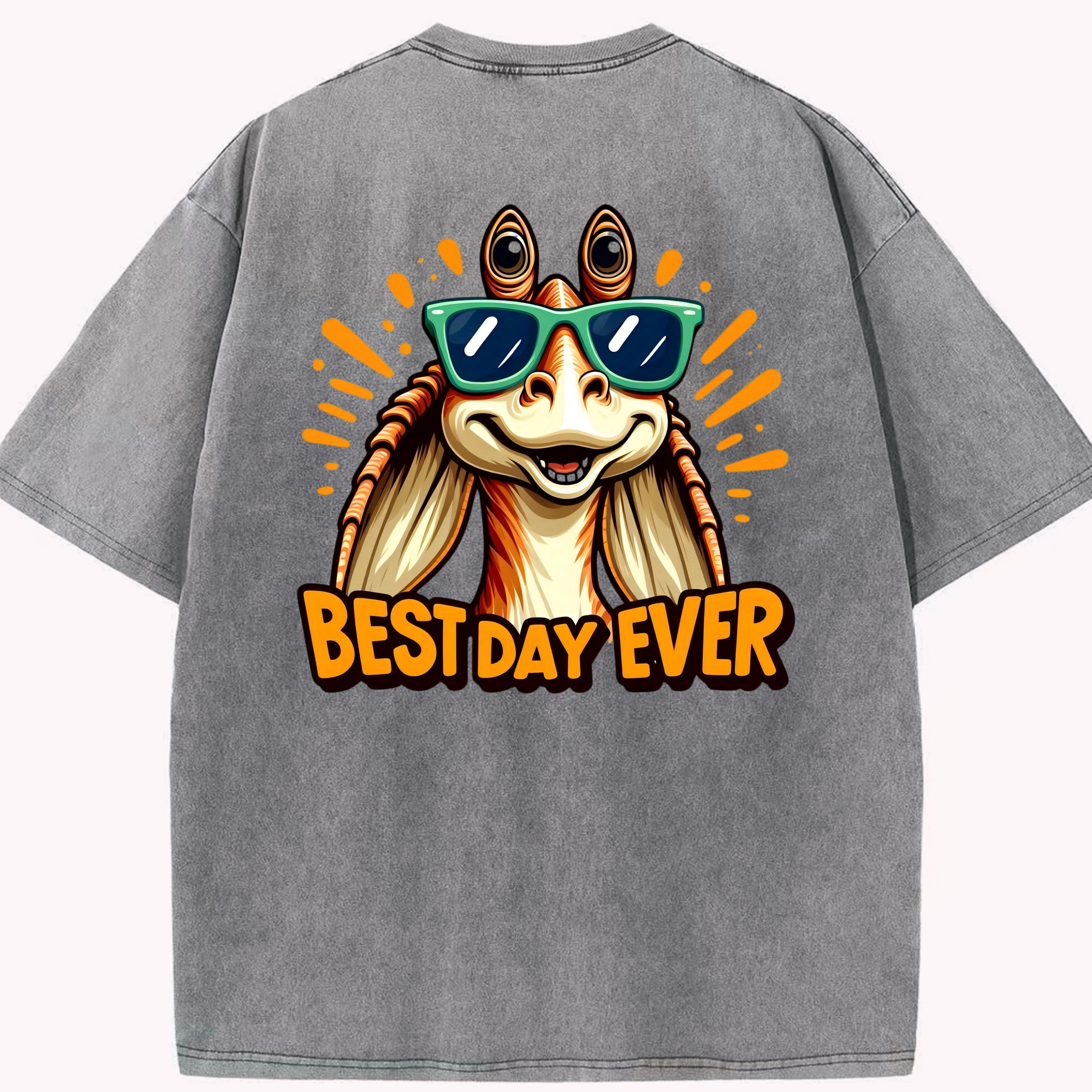 （画像用） スター・ウォーズ Star Wars 綿100% ヴィンテージ風 半袖Tシャツ（背面プリント）