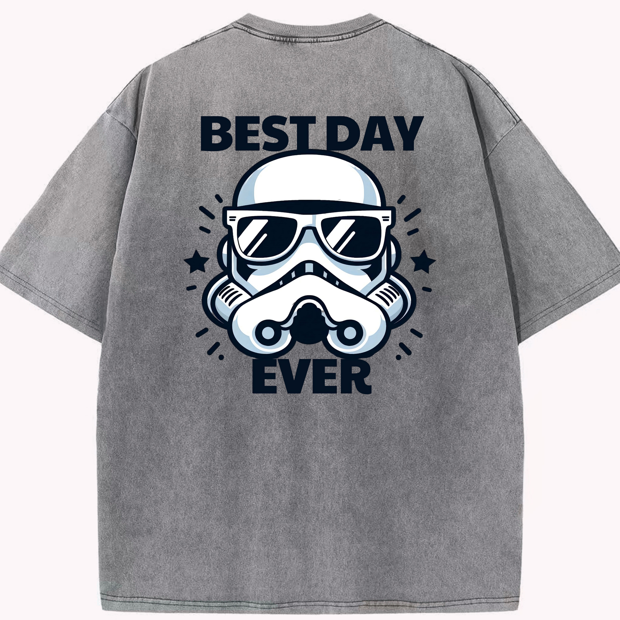 （画像用） スター・ウォーズ Star Wars 綿100% ヴィンテージ風 半袖Tシャツ（背面プリント）
