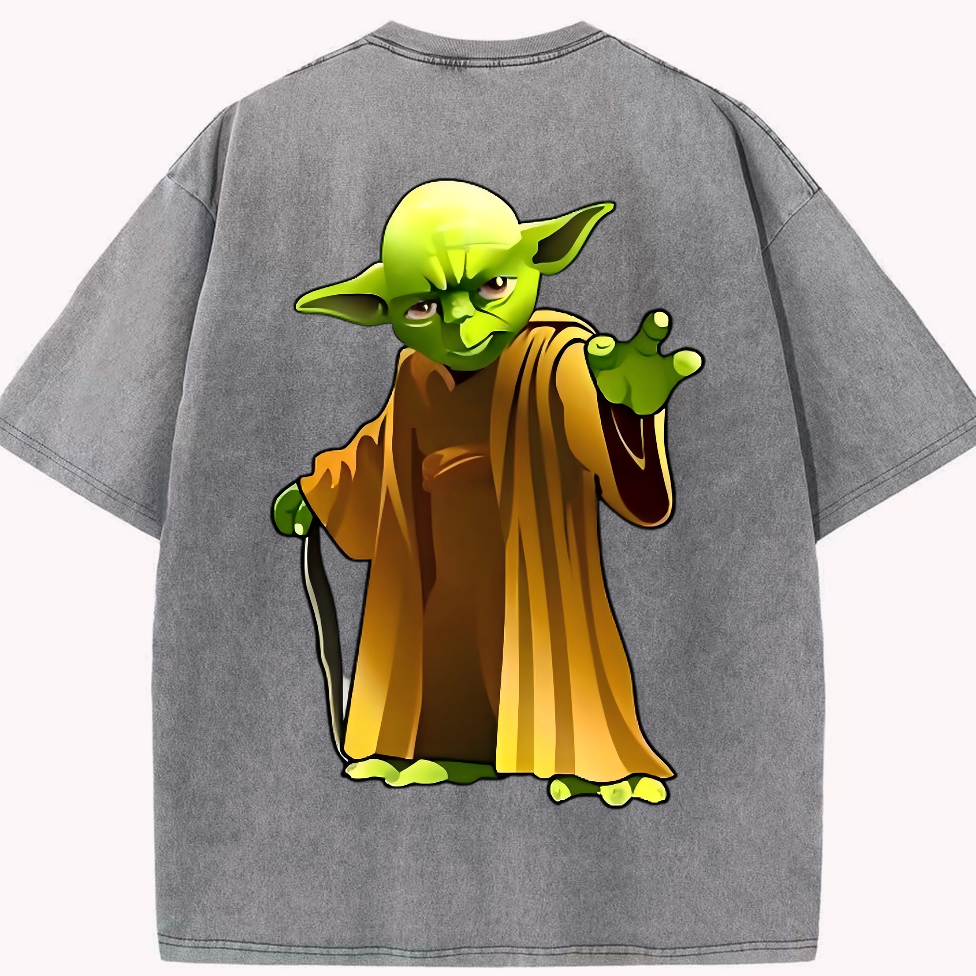 （画像用） スター・ウォーズ Star Wars 綿100% ヴィンテージ風 半袖Tシャツ（背面プリント）
