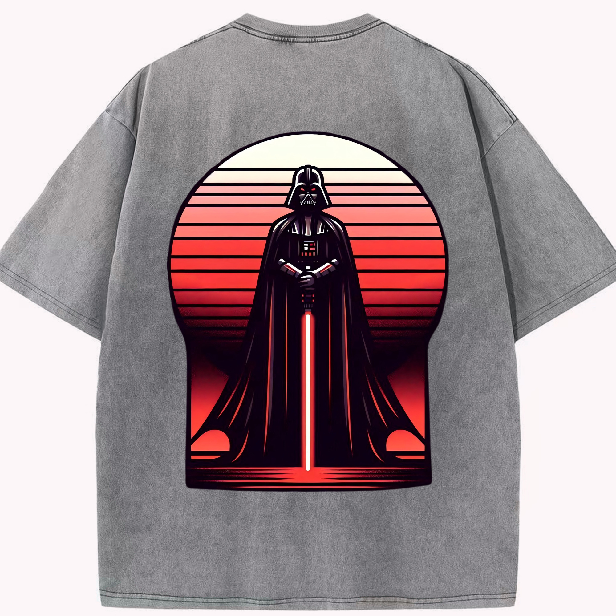 （画像用） スター・ウォーズ Star Wars 綿100% ヴィンテージ風 半袖Tシャツ（背面プリント）