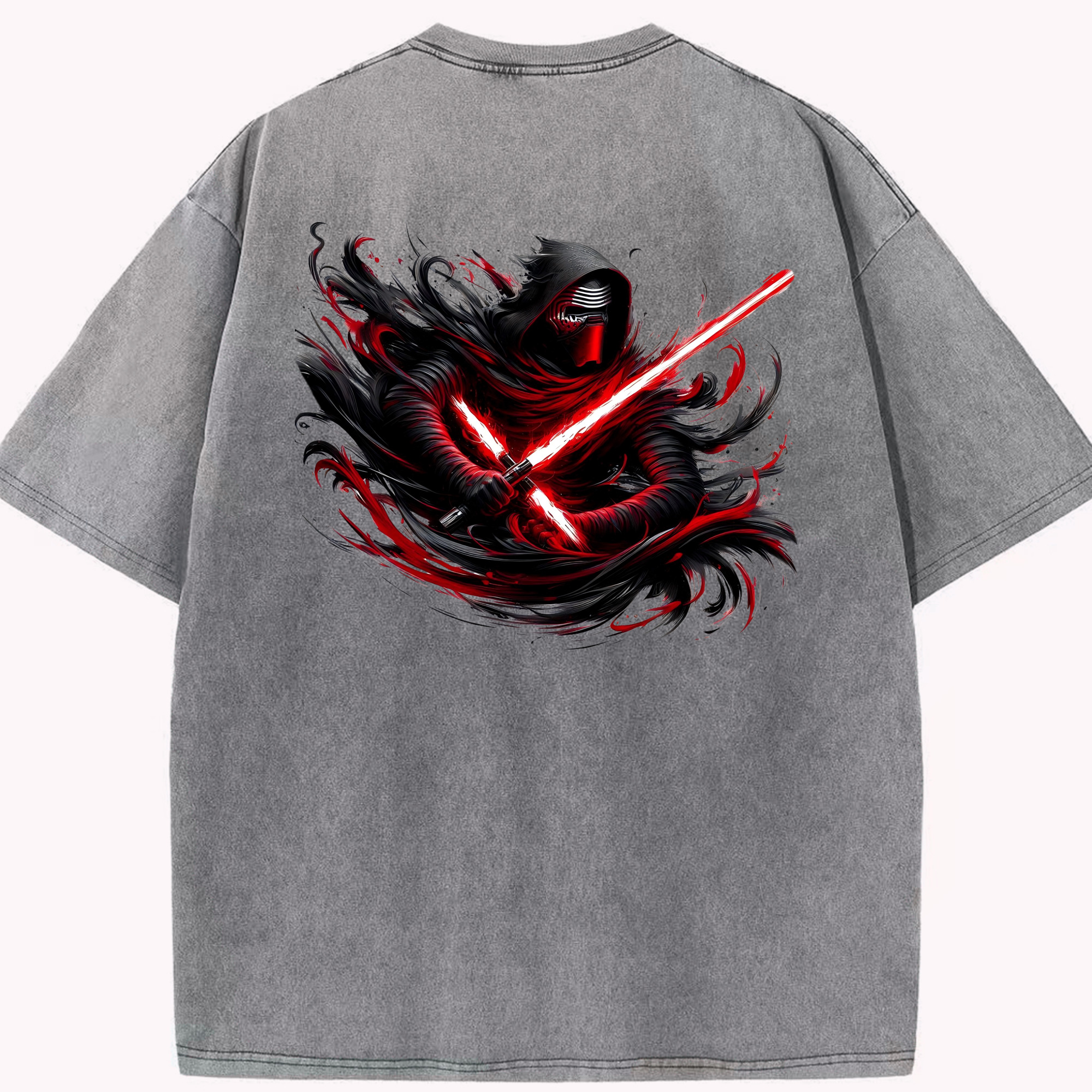 （画像用） スター・ウォーズ Star Wars 綿100% ヴィンテージ風 半袖Tシャツ（背面プリント）