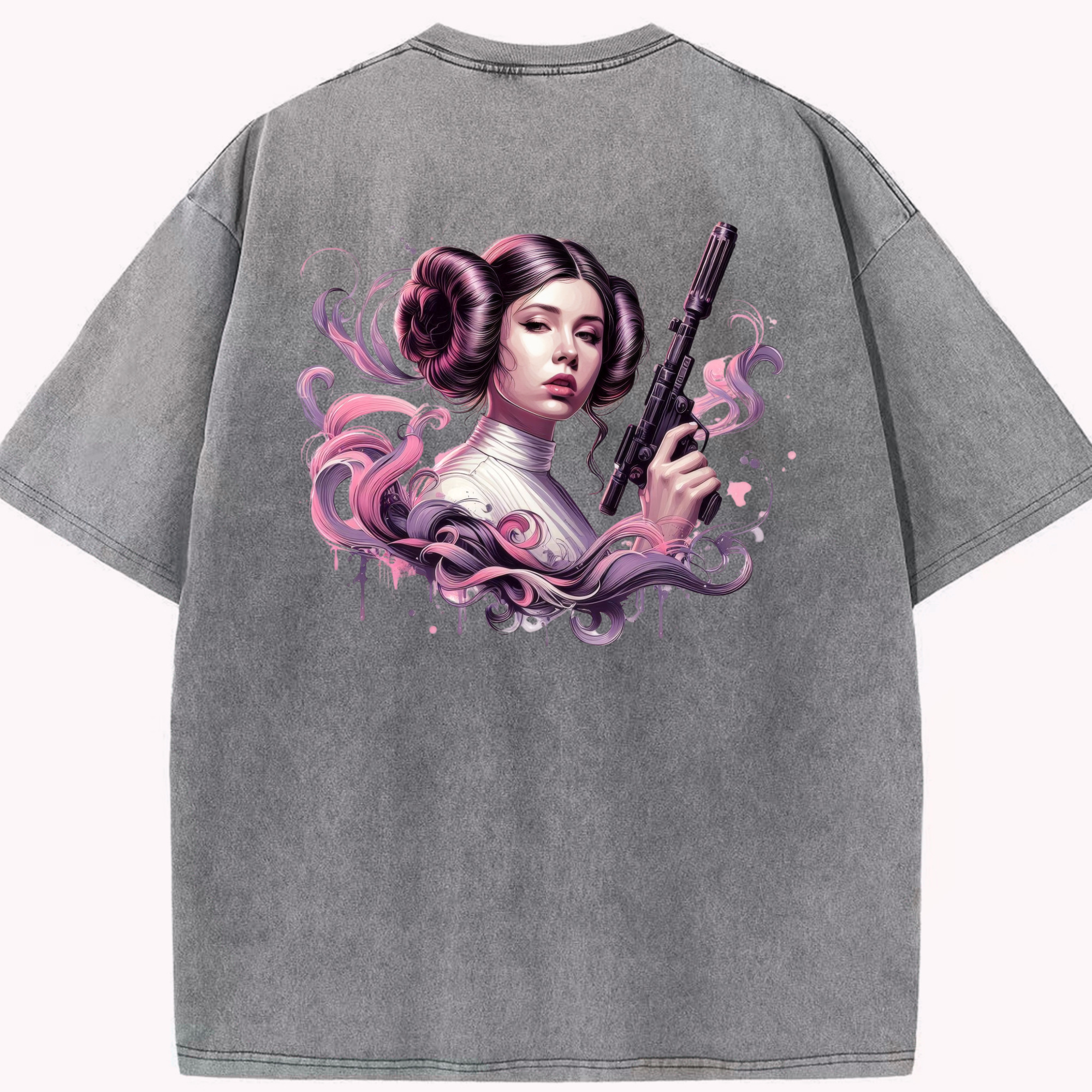 （画像用） スター・ウォーズ Star Wars 綿100% ヴィンテージ風 半袖Tシャツ（背面プリント）