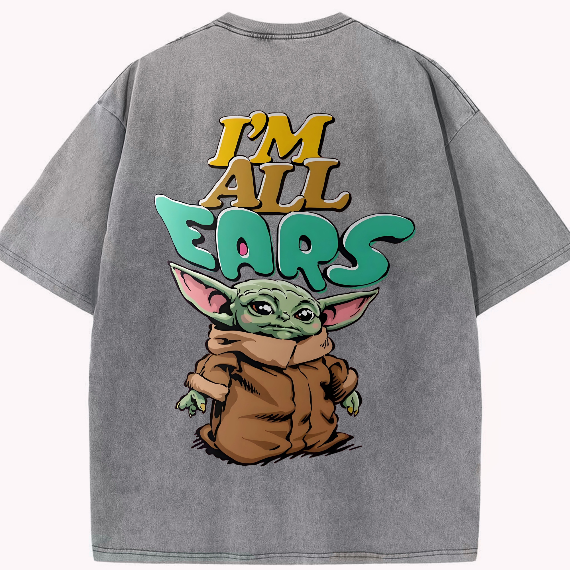 （画像用） スター・ウォーズ Star Wars 綿100% ヴィンテージ風 半袖Tシャツ（背面プリント）