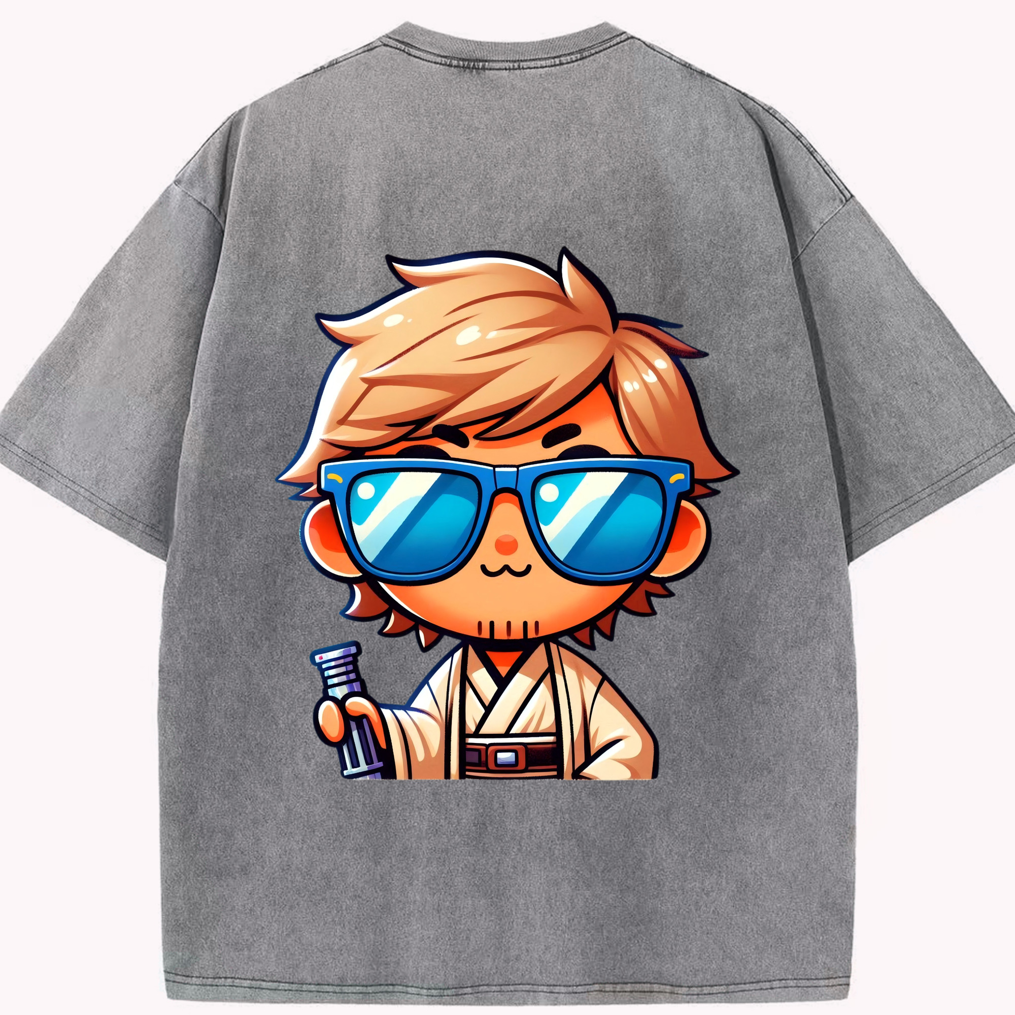 （画像用） スター・ウォーズ Star Wars 綿100% ヴィンテージ風 半袖Tシャツ（背面プリント）