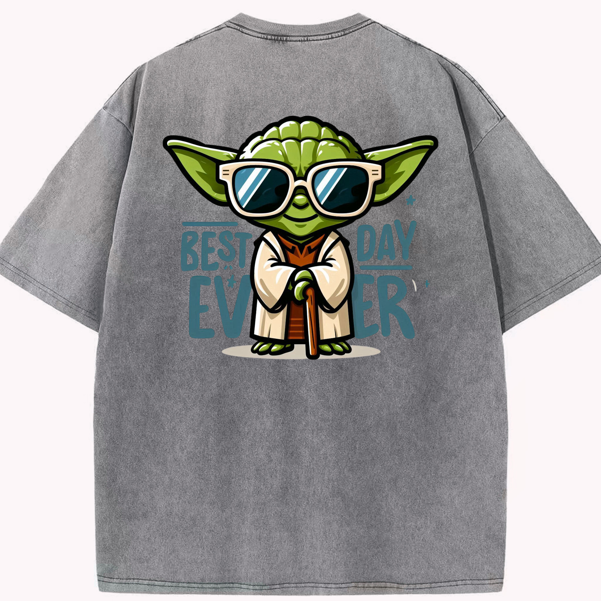 （画像用） スター・ウォーズ Star Wars 綿100% ヴィンテージ風 半袖Tシャツ（背面プリント）