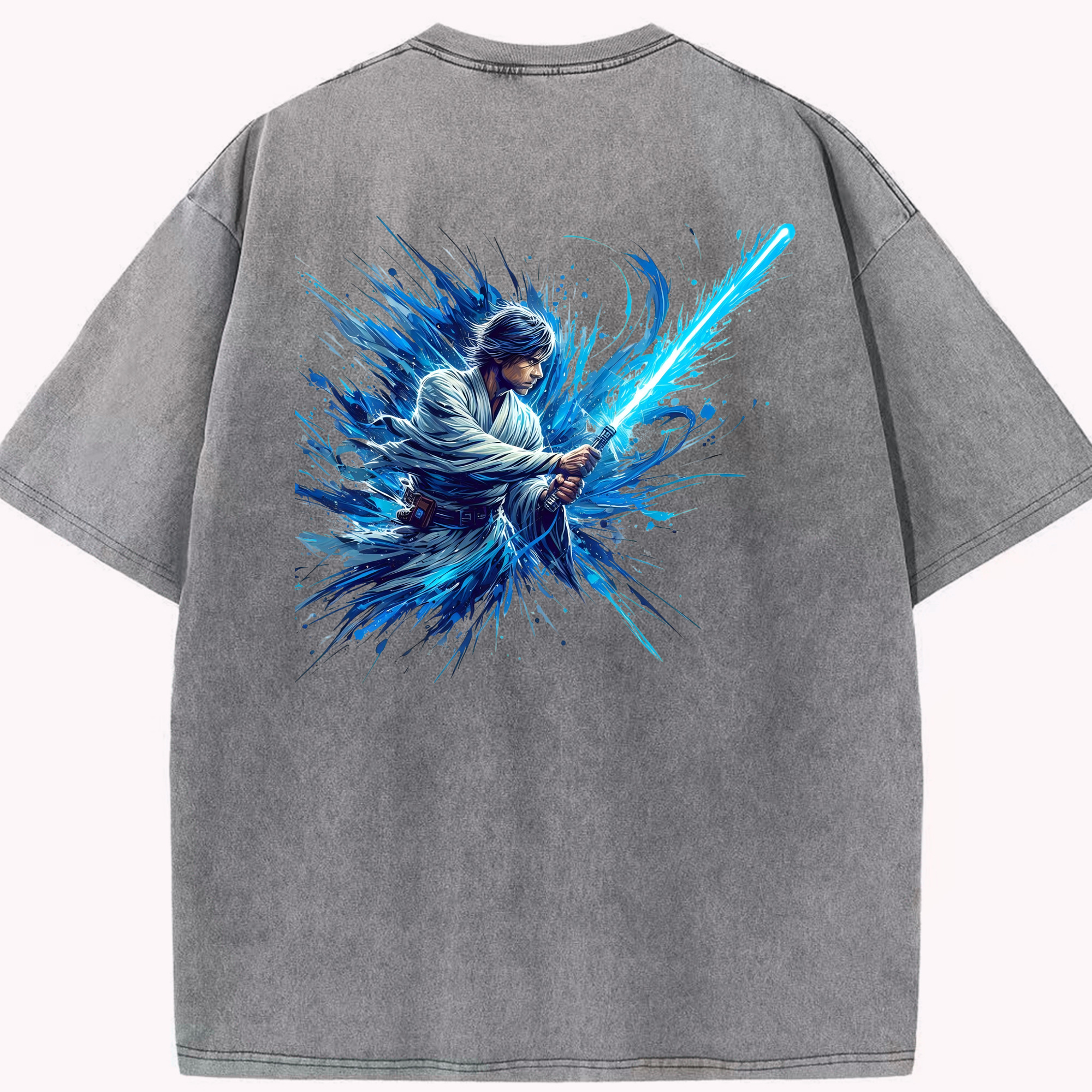 （画像用） スター・ウォーズ Star Wars 綿100% ヴィンテージ風 半袖Tシャツ（背面プリント）