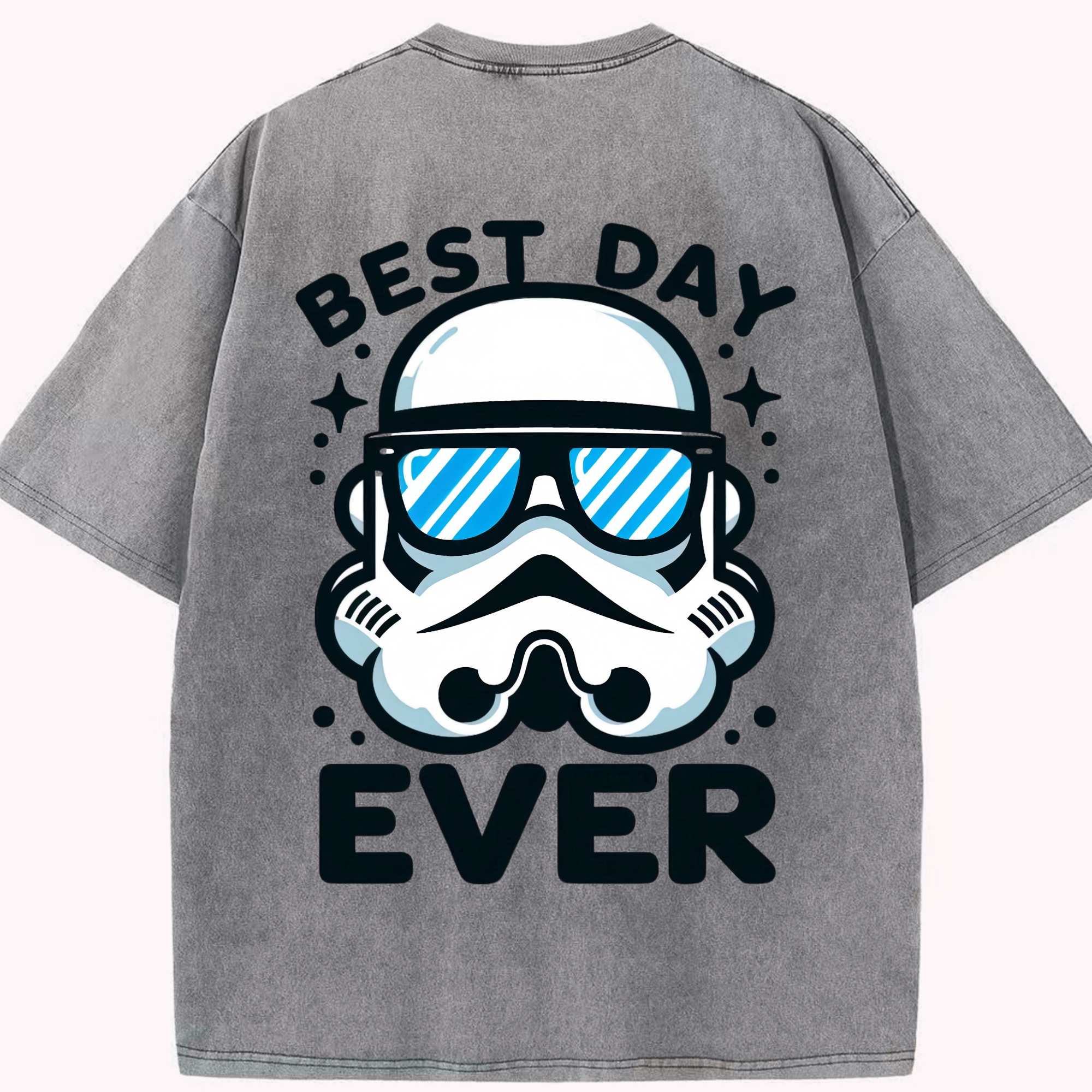 （画像用） スター・ウォーズ Star Wars 綿100% ヴィンテージ風 半袖Tシャツ（背面プリント）