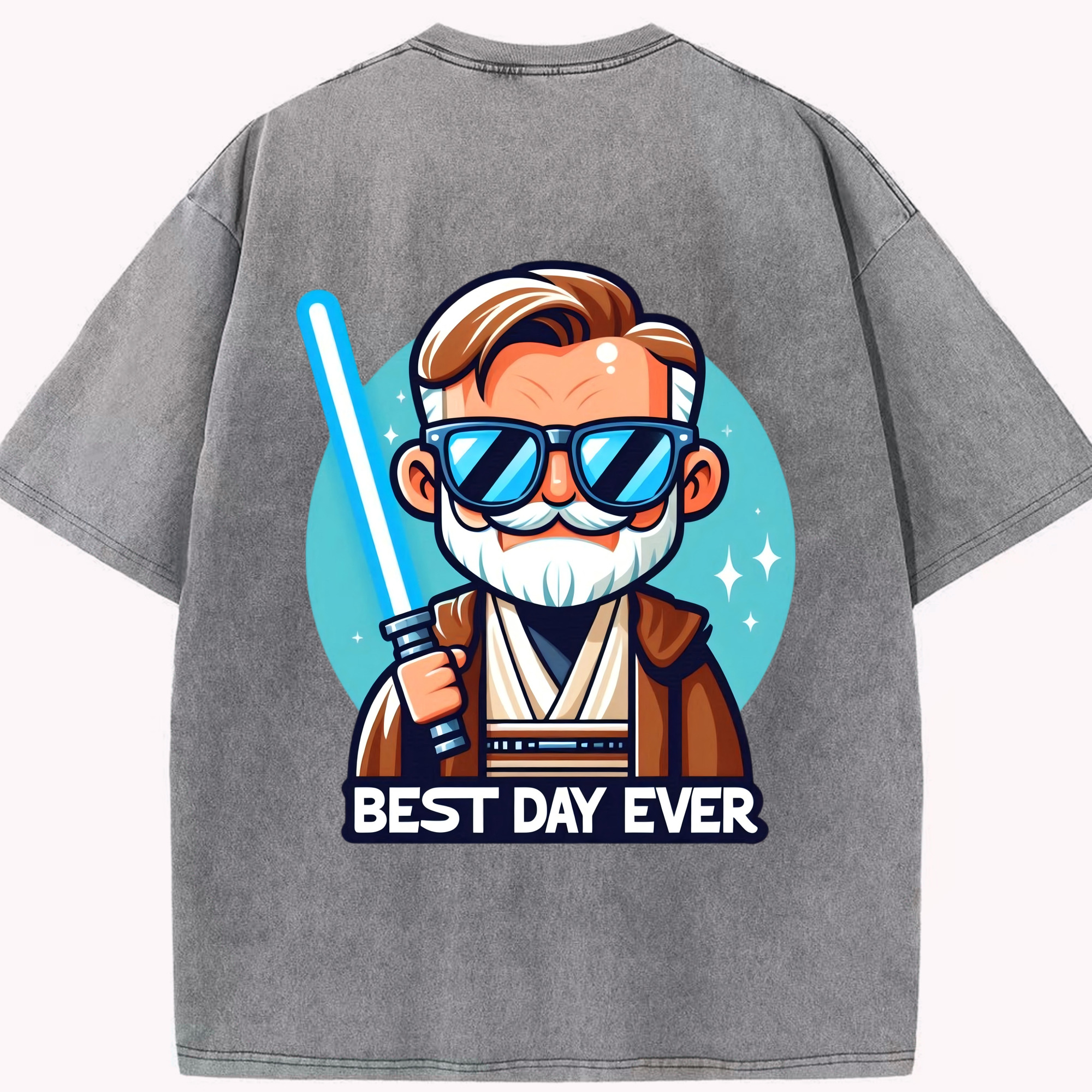 （画像用） スター・ウォーズ Star Wars 綿100% ヴィンテージ風 半袖Tシャツ（背面プリント）