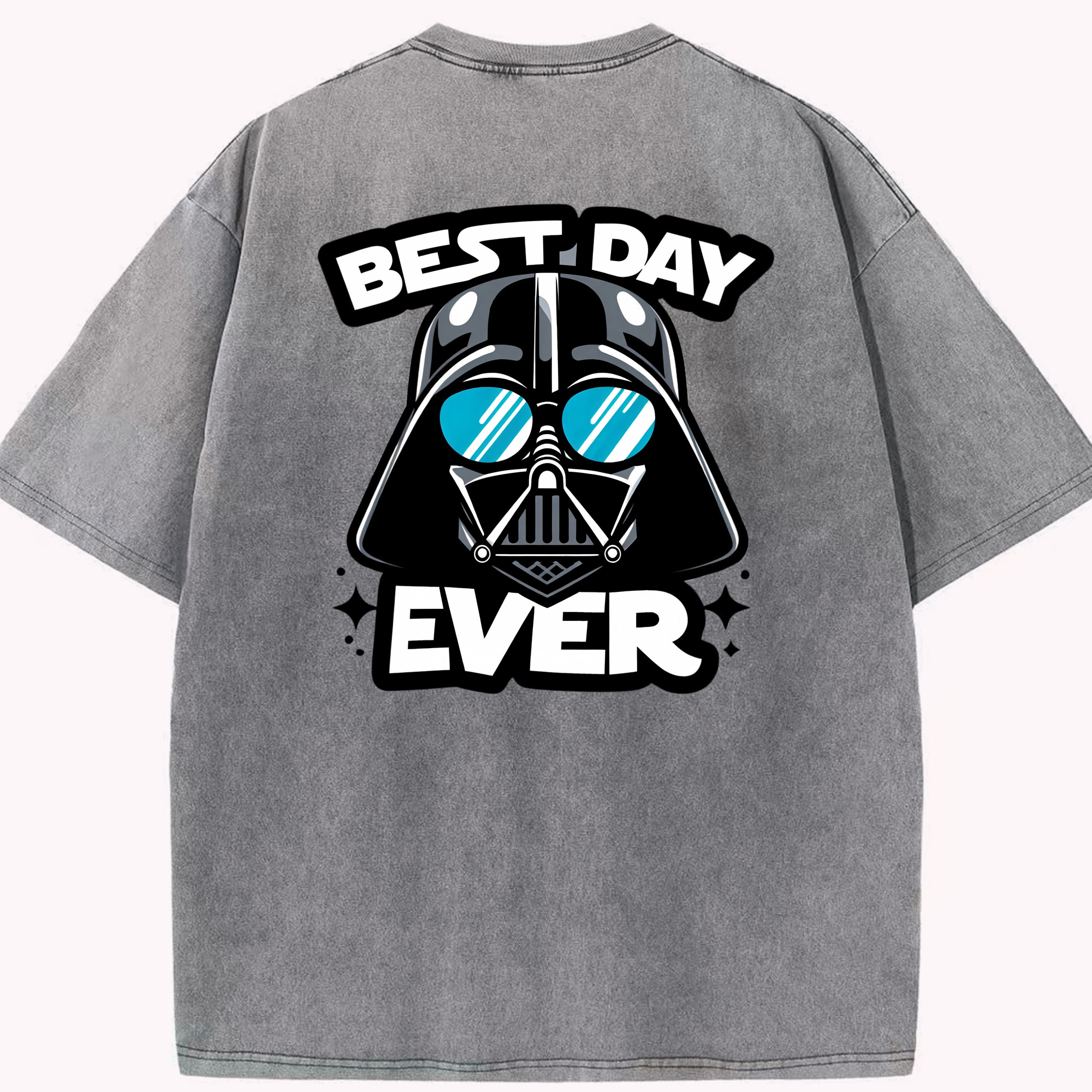 （画像用） スター・ウォーズ Star Wars 綿100% ヴィンテージ風 半袖Tシャツ（背面プリント）